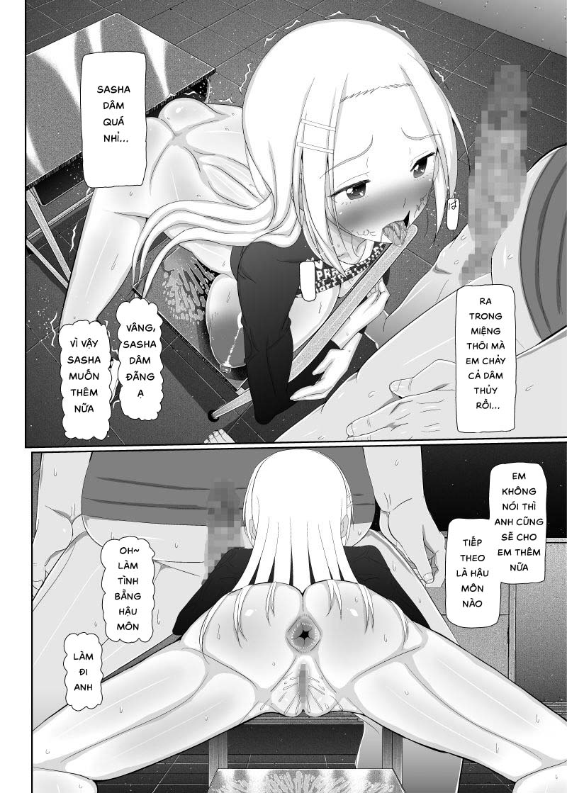 Đọc truyện hentai Loli Kyonyuu ni Yoroshiku Sou - Chap 8 + 9 - End.