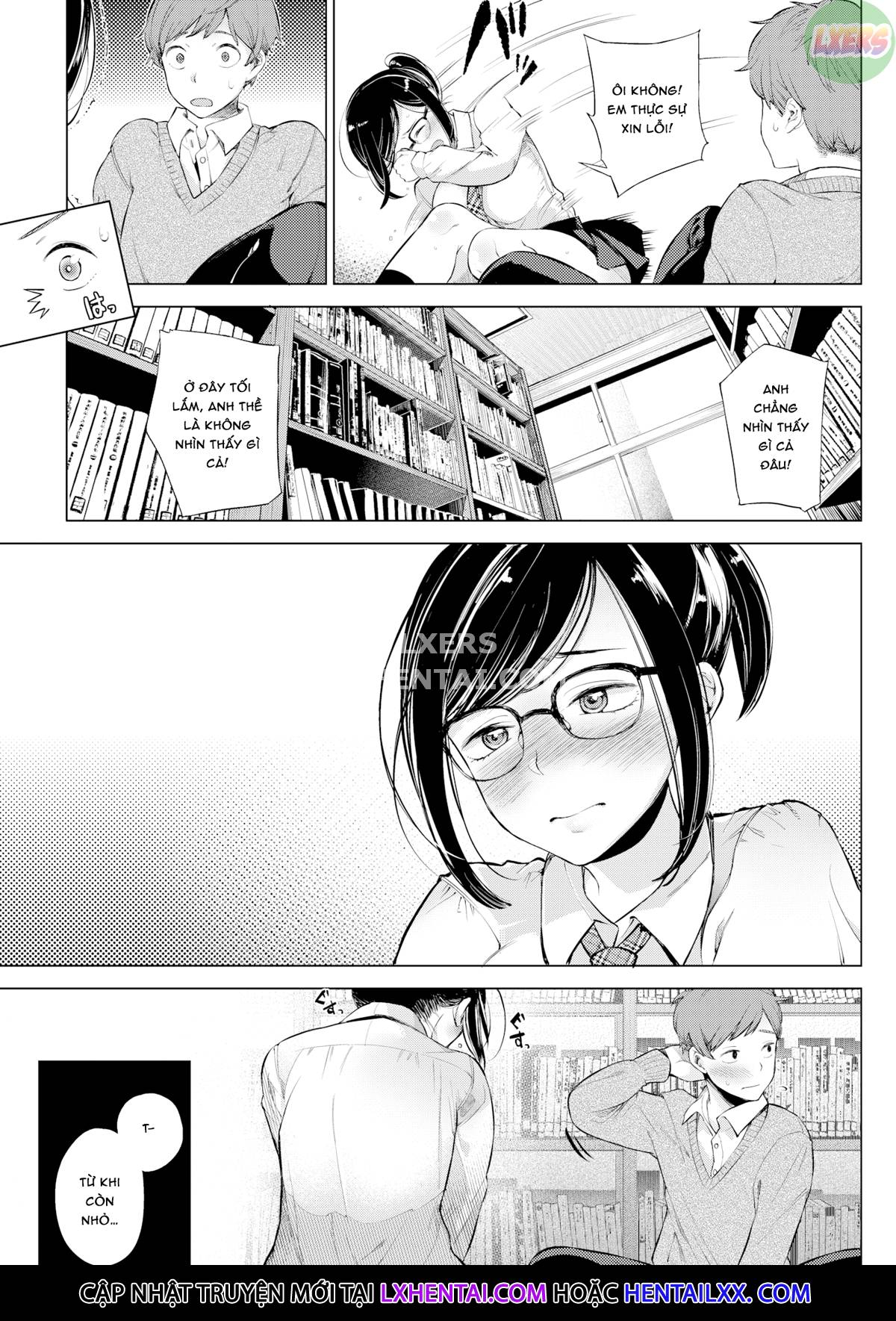 Đọc truyện hentai Thư viện Phô dâm - Oneshot