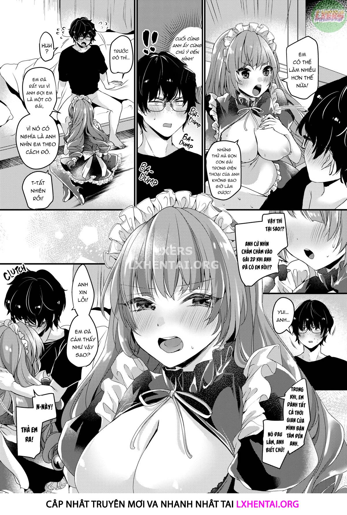 Đọc truyện hentai Ngất ngây ngọt ngào nóng bỏng - Chap 2 - The Tsundere Little Sister Maid Android Wants Attention