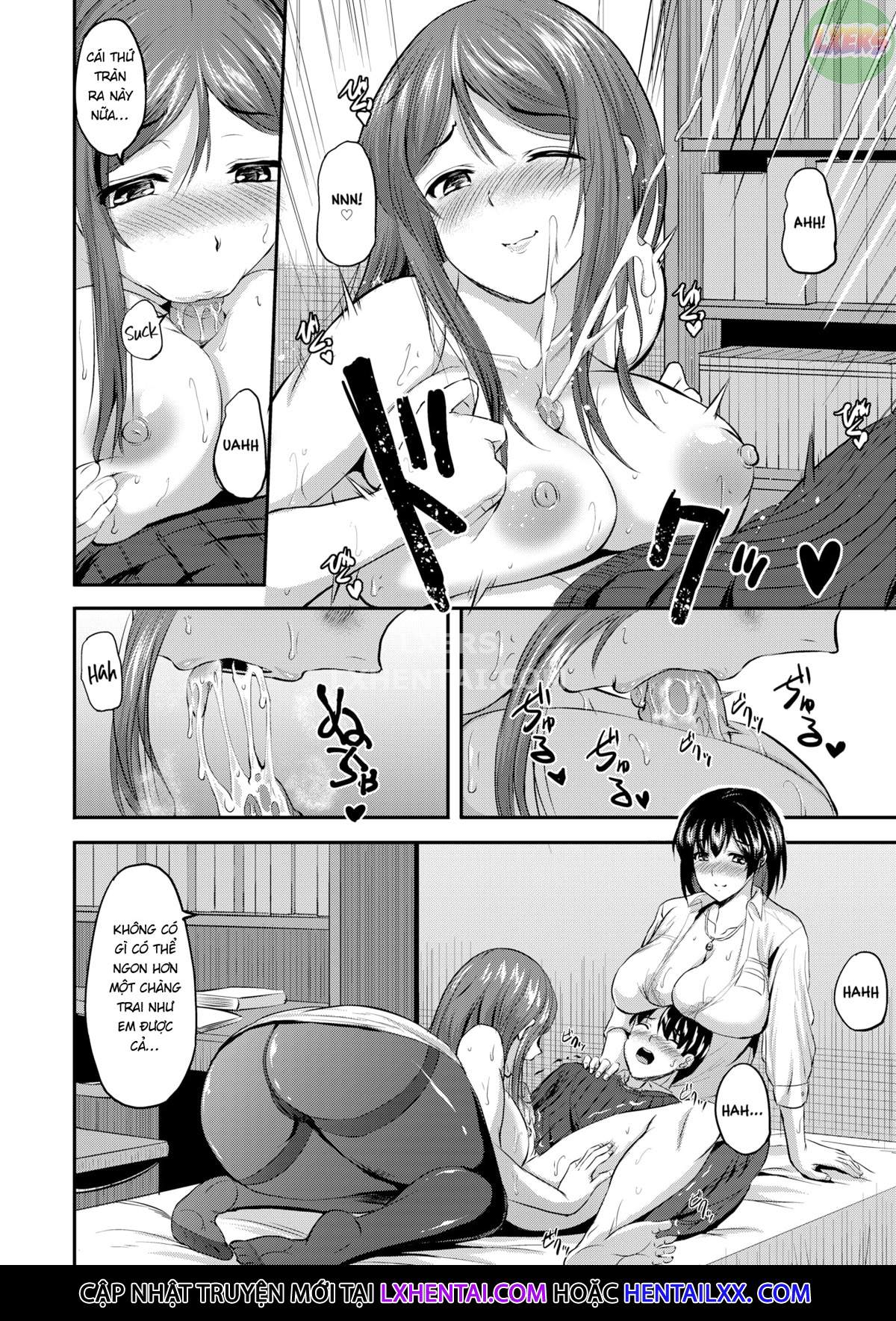 Đọc truyện hentai Hai chị gia sư - Oneshot