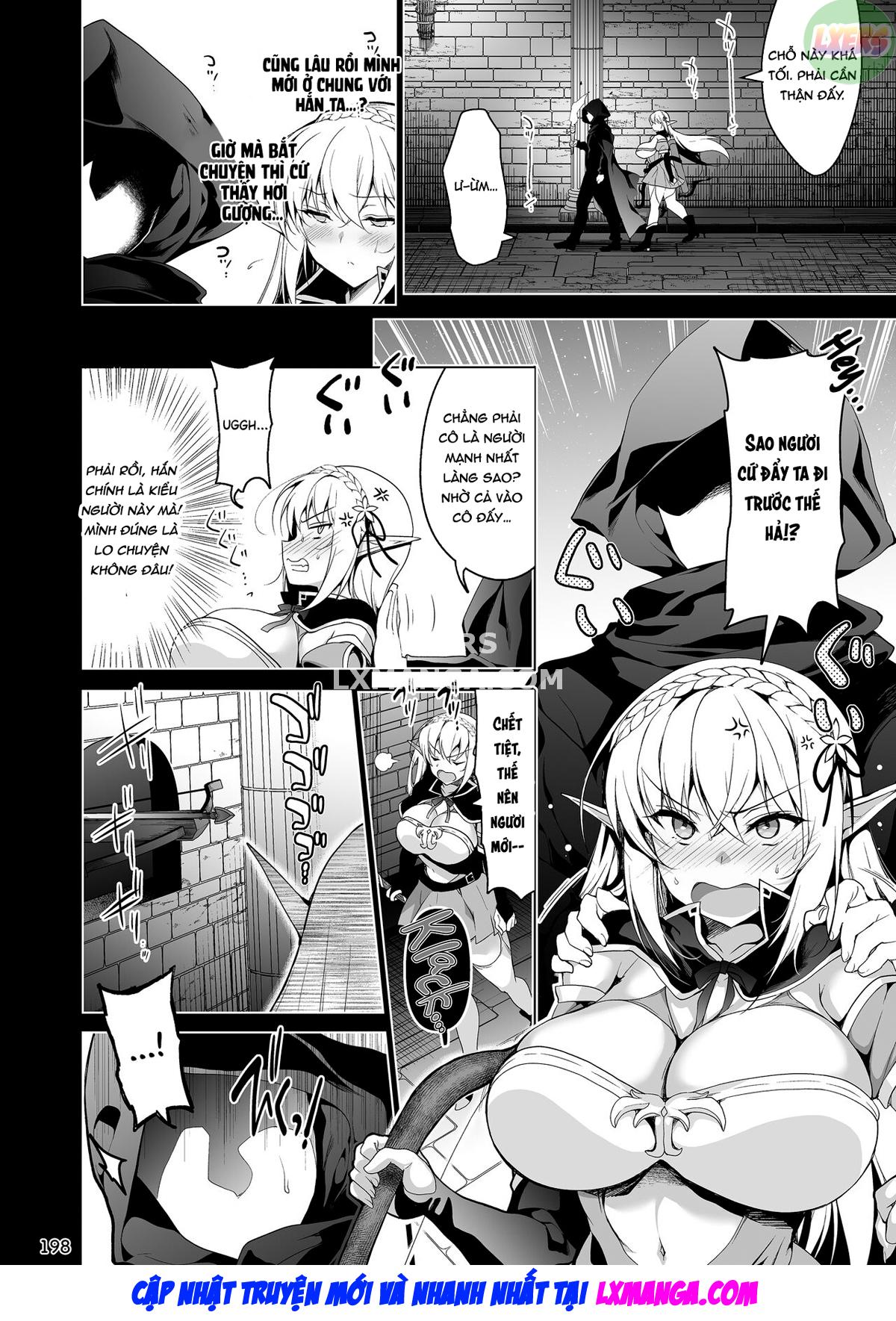 Đọc truyện hentai Elf ni Inmon o Tsukeru Hon Chap 4 LEVEL:1~4