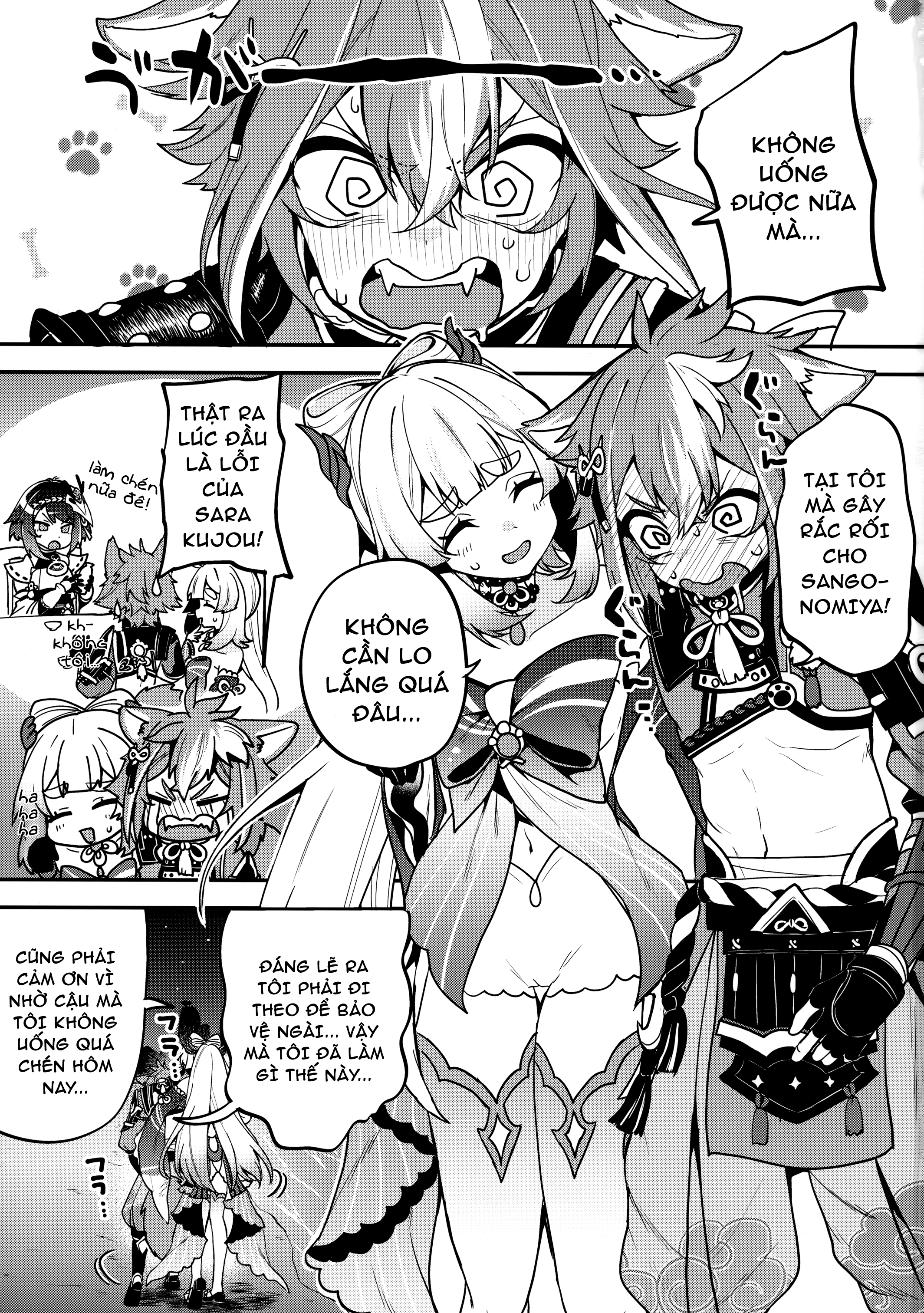 Đọc truyện hentai Ngài Sagonomiya! - Đi đái cũng phải rủ đồng bọn...