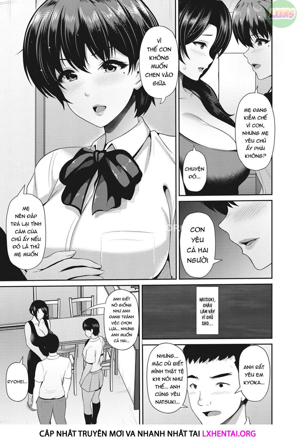 Đọc truyện hentai Tình Yêu Tình Dục Với Mẹ Và Con Gái - Chap 2