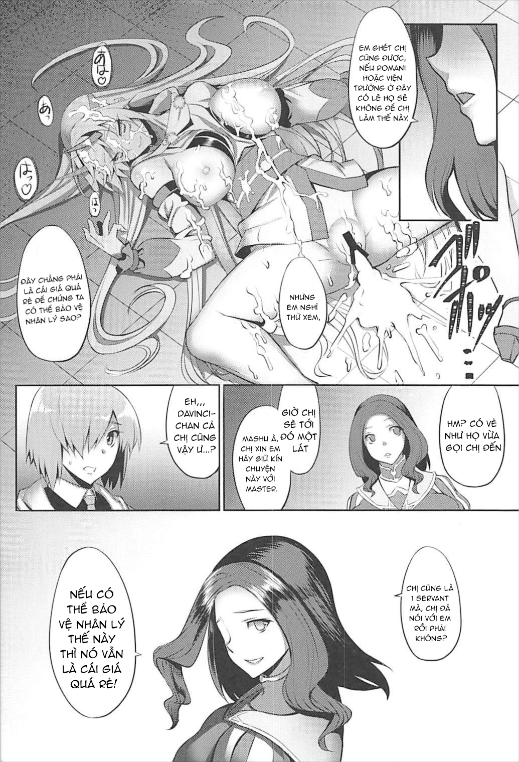 Đọc truyện hentai Chaldea Fukumaden Kishu no Ma - Oneshot múp
