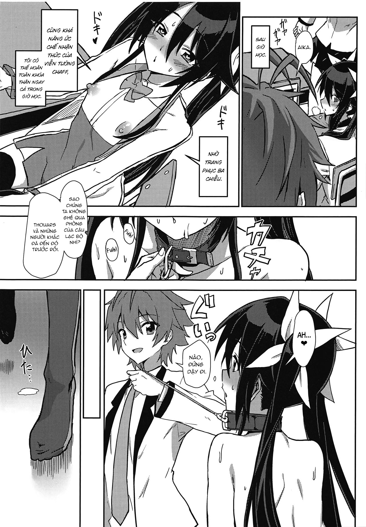Đọc truyện hentai A day in the life of the small tittied Aika-san and her sensitive nipples - Oneshot