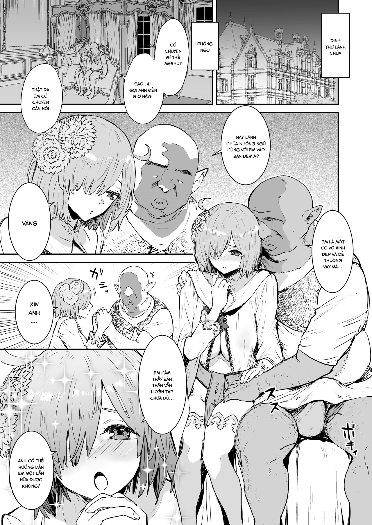 Đọc truyện hentai Huấn luyện cô dâu của Mash - Chap 2