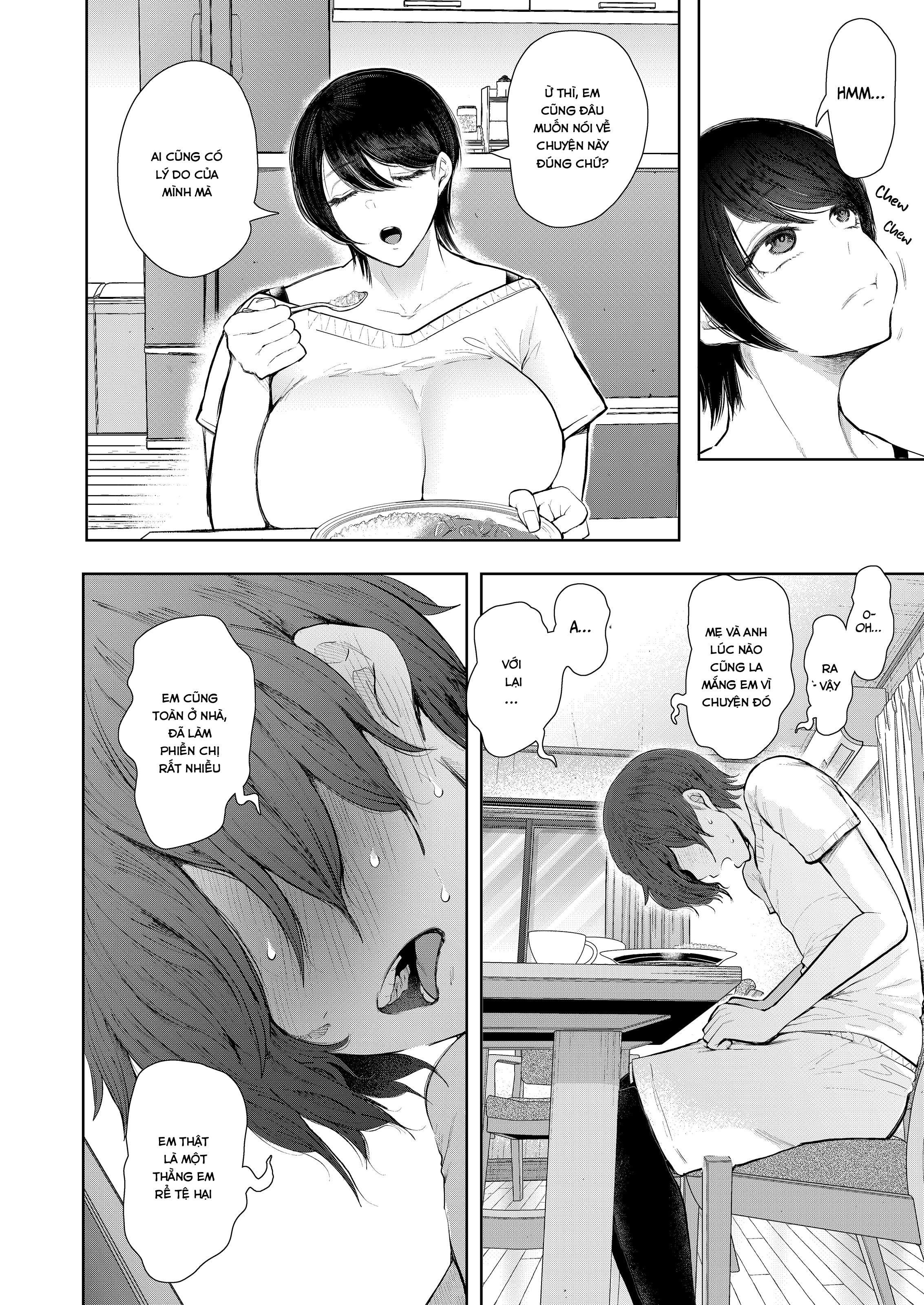Đọc truyện hentai Tôi thích chị dâu mình - Oneshot
