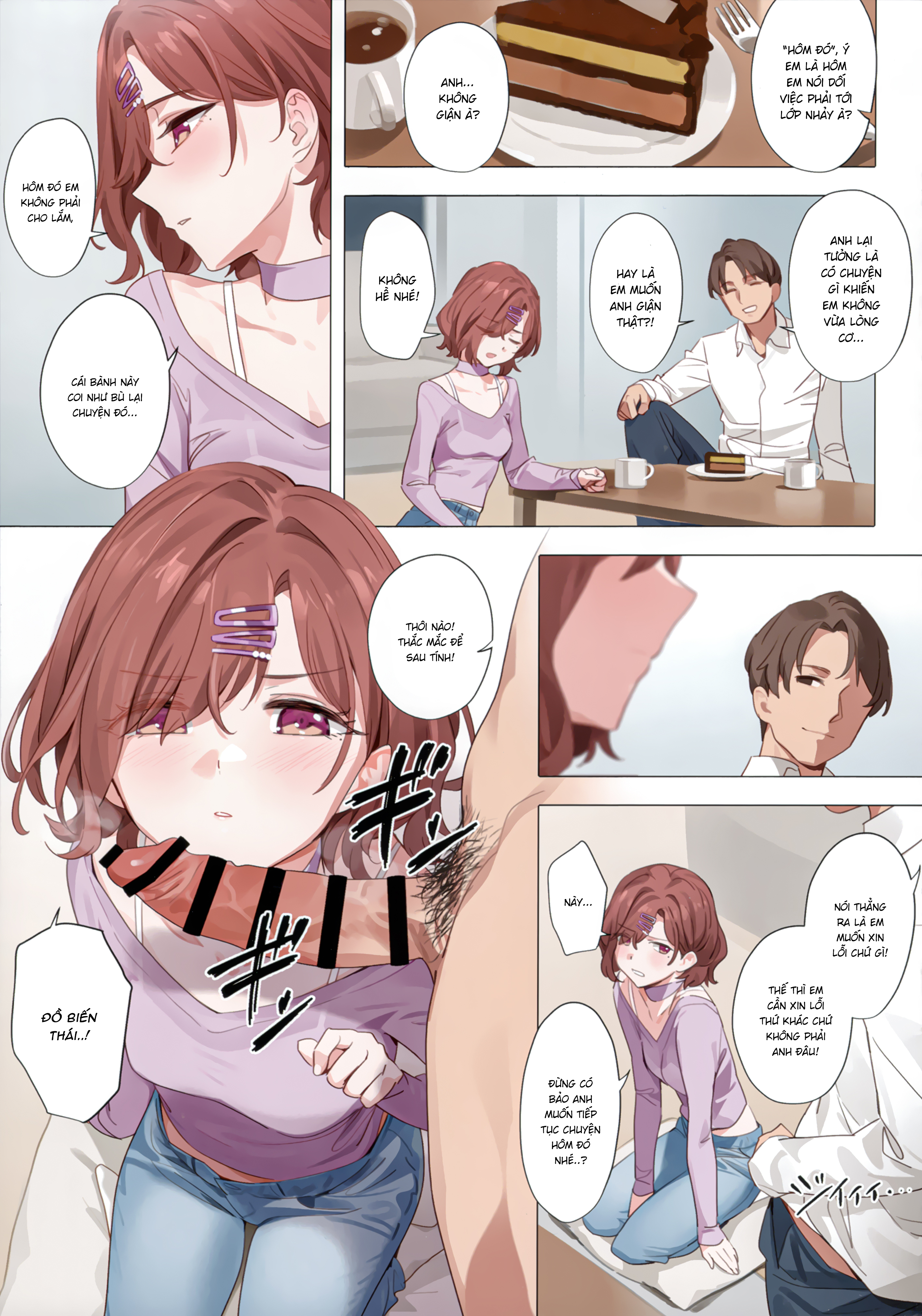 Đọc truyện hentai Giấc mơ màu tím 3 - Part 1