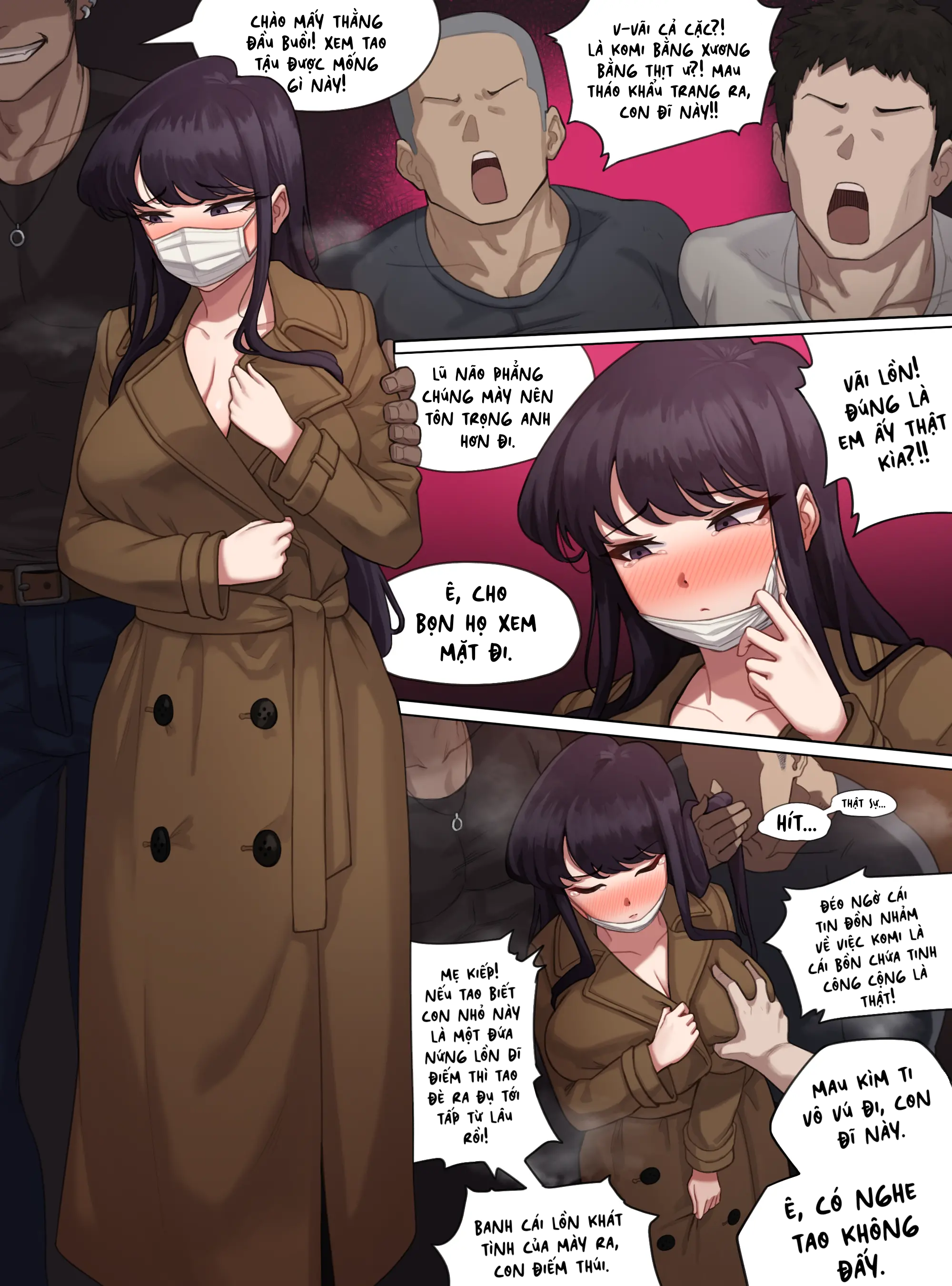 Đọc truyện hentai Bồn chứa tinh Komi-san - Oneshot