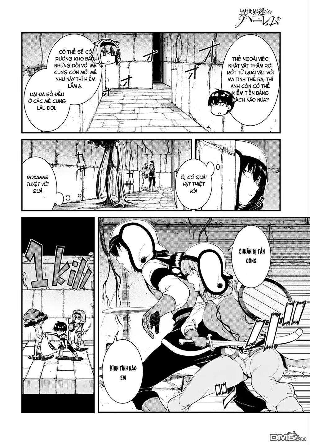 Đọc truyện hentai Lập Harem Chốn Mê Cung Ở Dị Giới - Chap 7.2