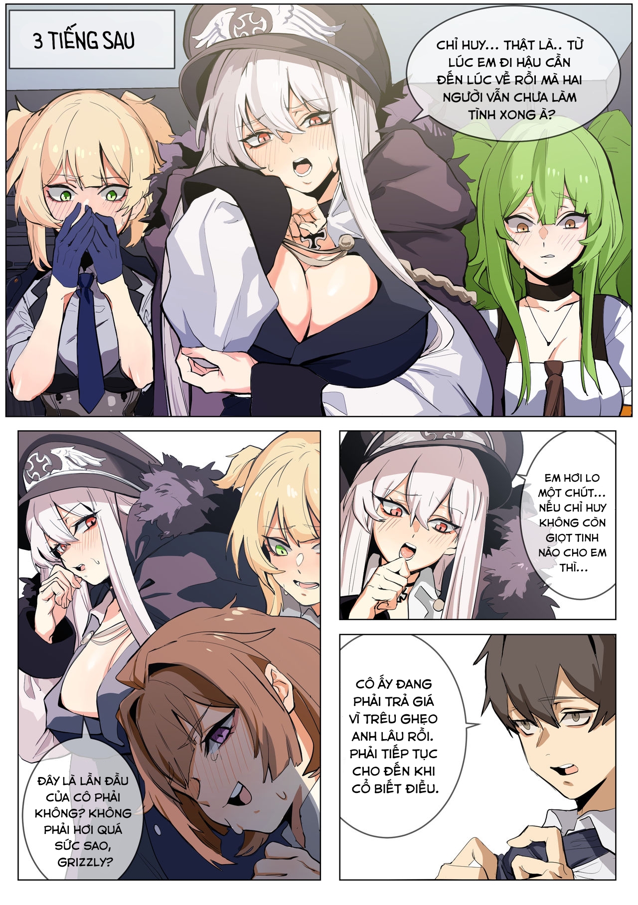 Đọc truyện hentai Grizzly (Girls Frontline) - Oneshot
