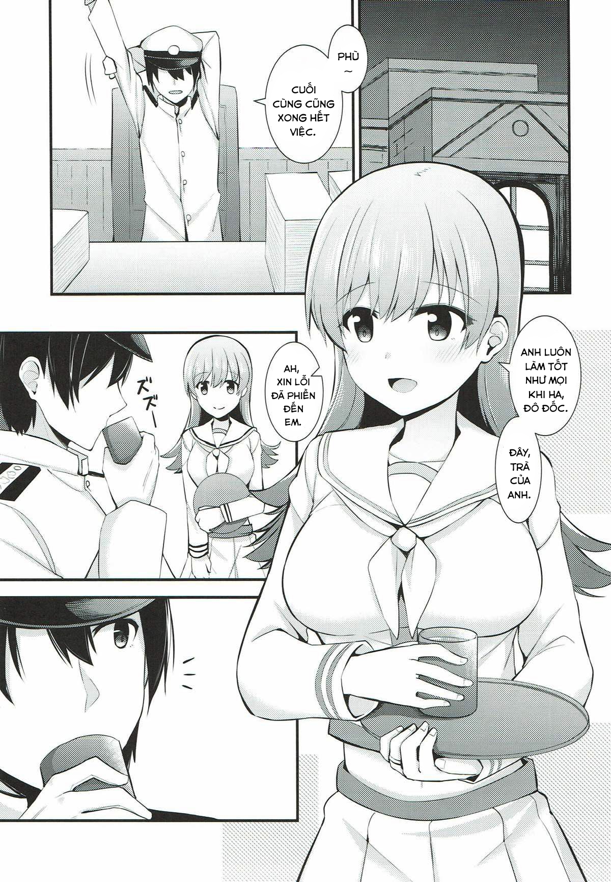 Đọc truyện hentai Ooi! Đeo tai mèo lên đi! (Kantai Collection -KanColle-) - Oneshot