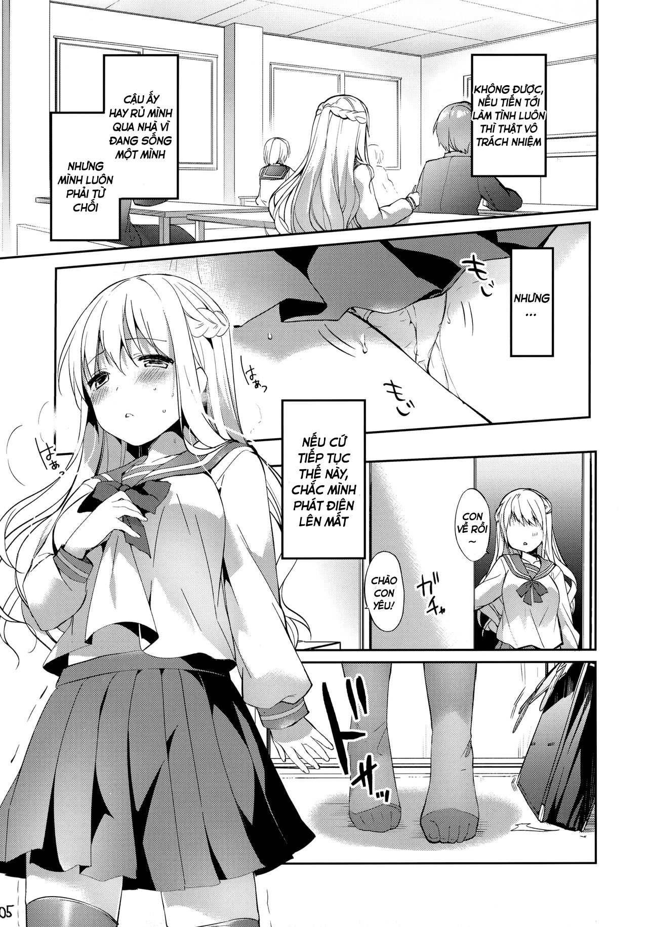 Đọc truyện hentai Kimi to Tsunagaritai - Oneshot
