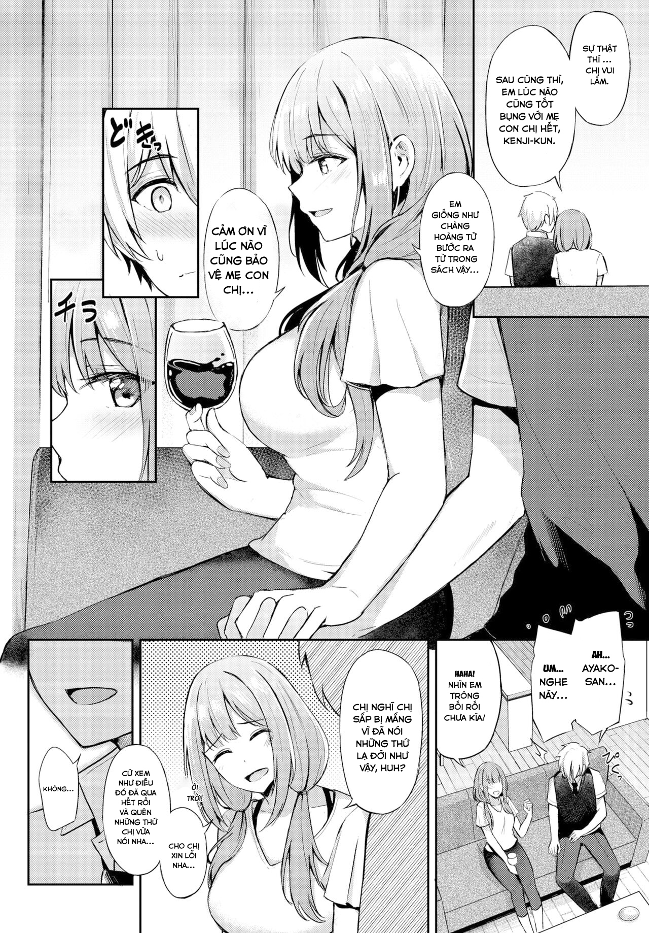Đọc truyện hentai Toshiue no ohimesama - OneShot