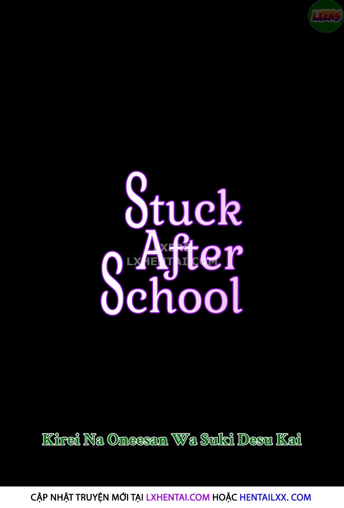 Đọc truyện hentai Stuck After School — A Busty Virgin Hall Monitor Gets Caught Touching Herself - Oneshot