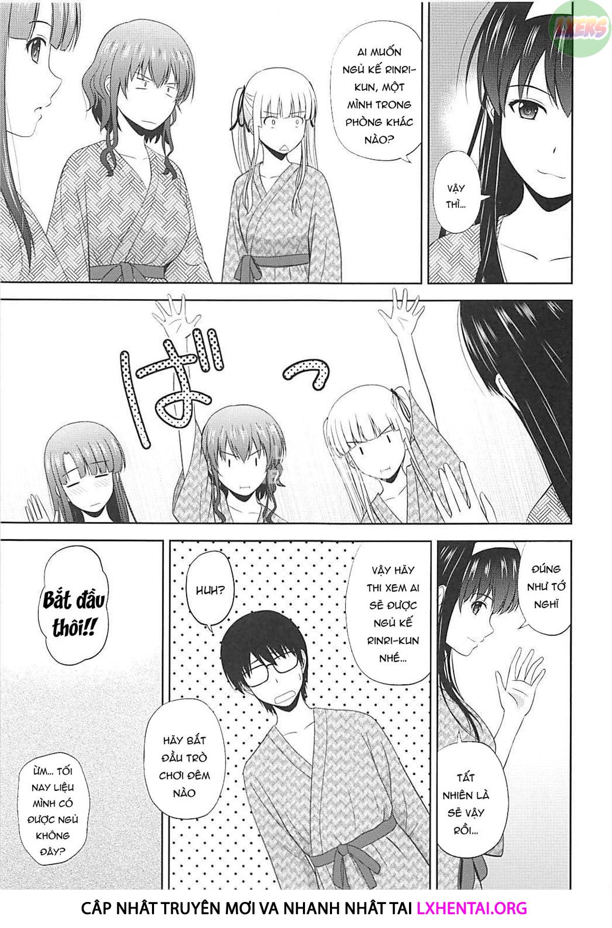 Đọc truyện hentai Rủ thêm bạn của bạn gái - Chap 1 - Tachi No Rinri Shinsakai B