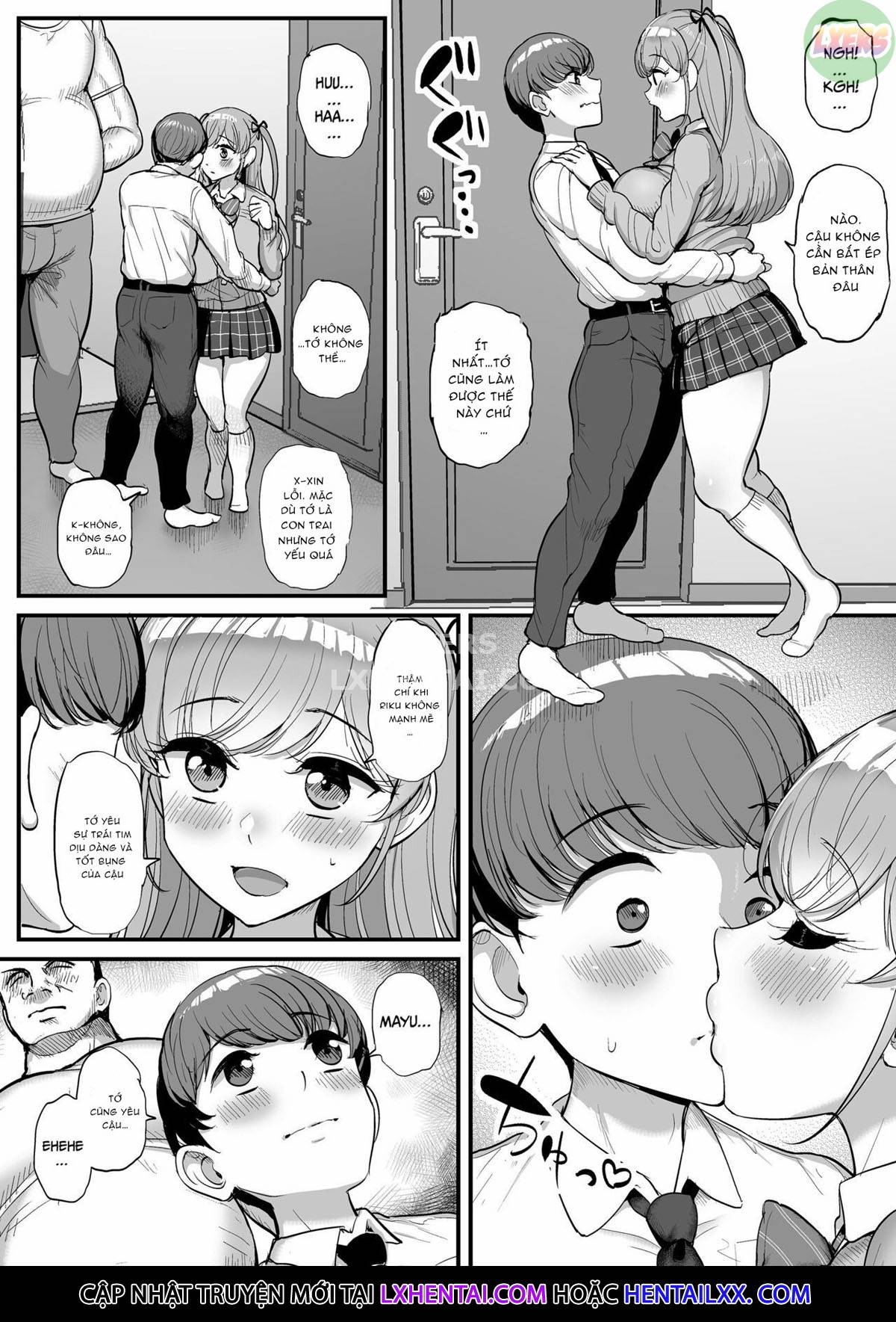 Đọc truyện hentai Minimum Kanojo Wa Oyaji No Seidorei - Oneshot