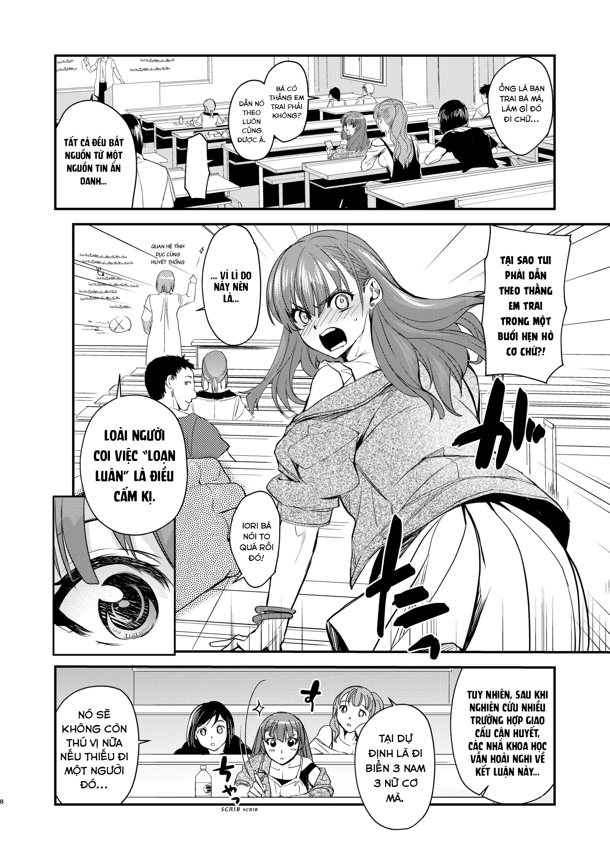 Đọc truyện hentai Cho Đến Khi Thằng Em Hướng Nội Thịt Được Bà Chị Dễ Thương Của Mình - Chap 2: Lời Tỏ Tình!