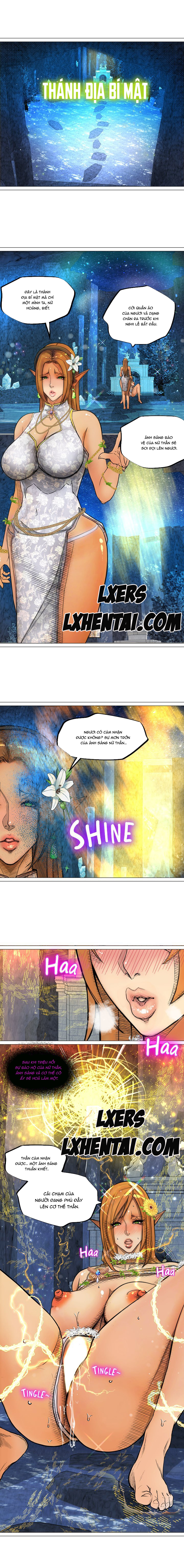 Đọc truyện hentai Nữ Hoàng Dark Elf Và Nô Lệ Orc - Chap 9