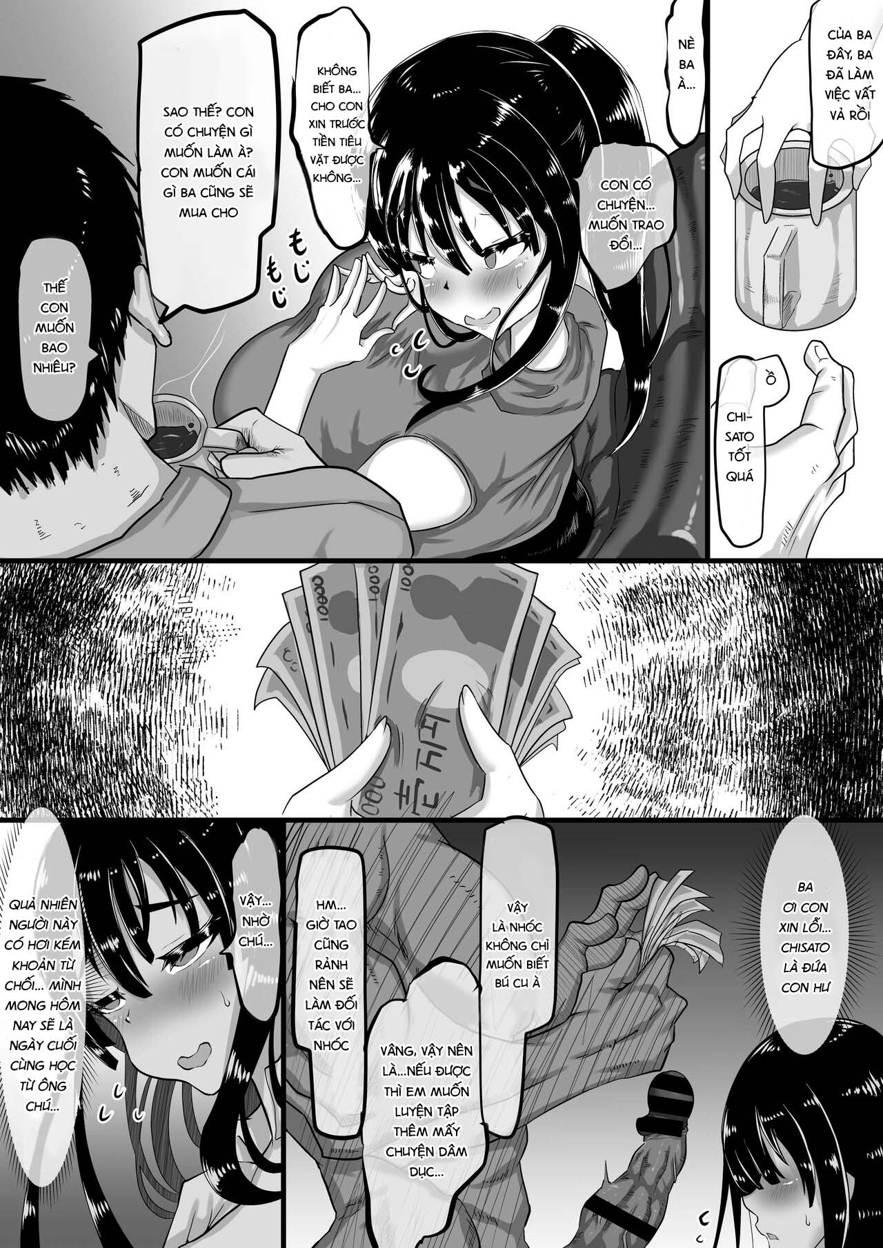 Đọc truyện hentai Kareshi to no Sex ga Jouzu ni Dekinai Watashi ni, Yasashii Oji-san ga Gachi Iki Koubi o Oshiete Kureru. - Chap 2