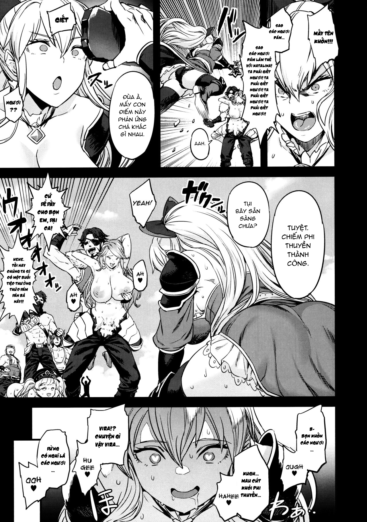 Đọc truyện hentai Saimin Mesubuta Kikuudan | Pig Sow Crew Hypnosis - Oneshot.