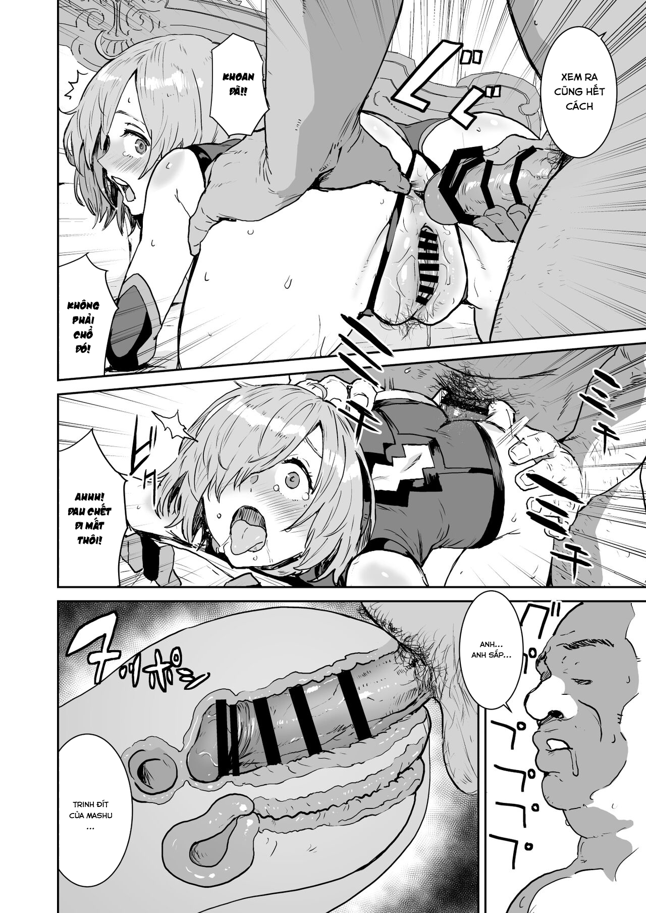 Đọc truyện hentai Huấn luyện cô dâu của Mash - Chap 2