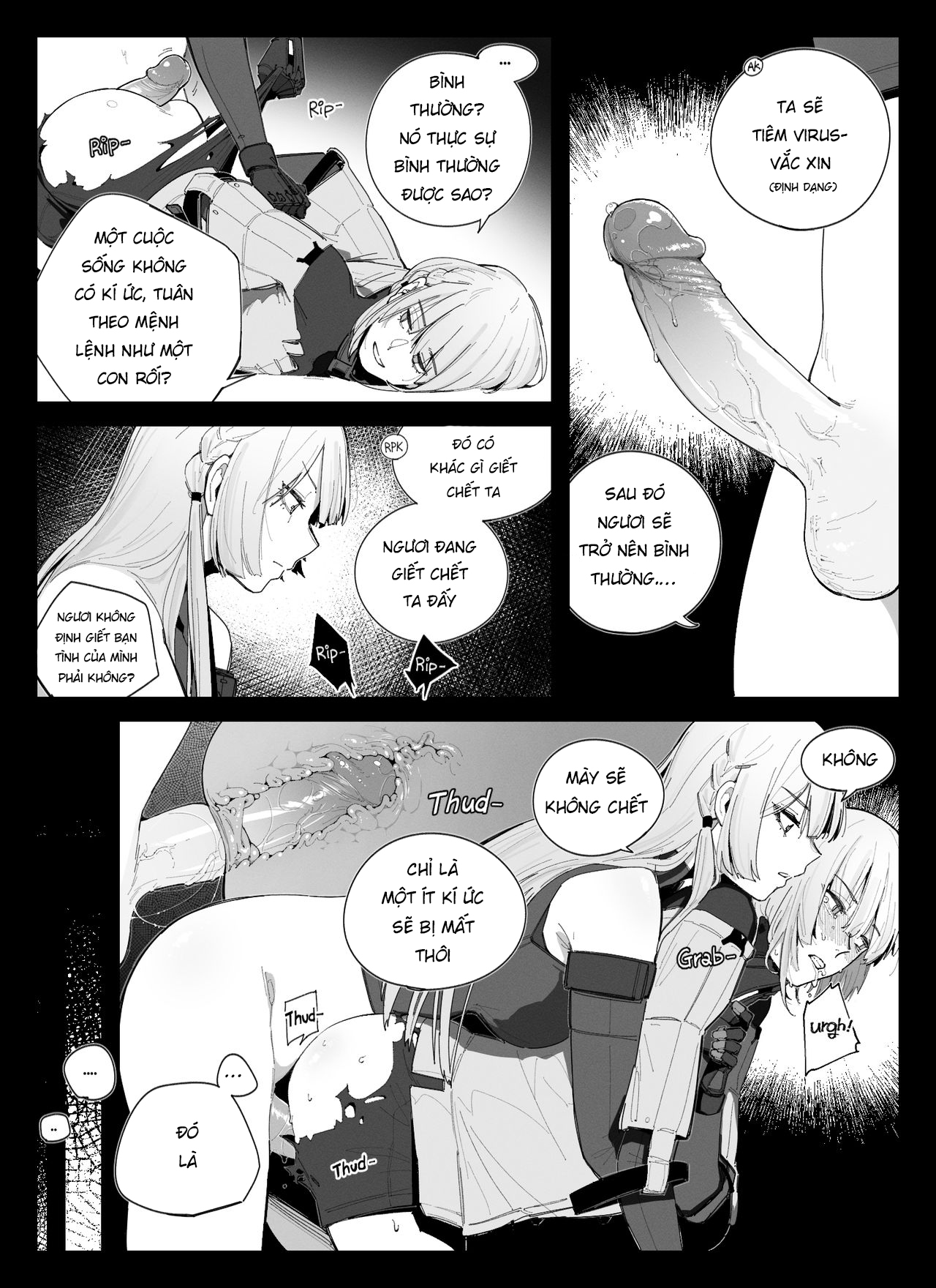 Đọc truyện hentai RPK Muốn Làm Một Con Người - Oneshot
