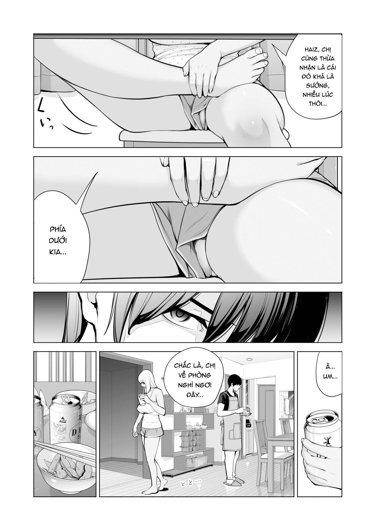 Đọc truyện hentai Nureane - Đêm hè, làm tình cùng chị gái đã ly dị - Ch. 1