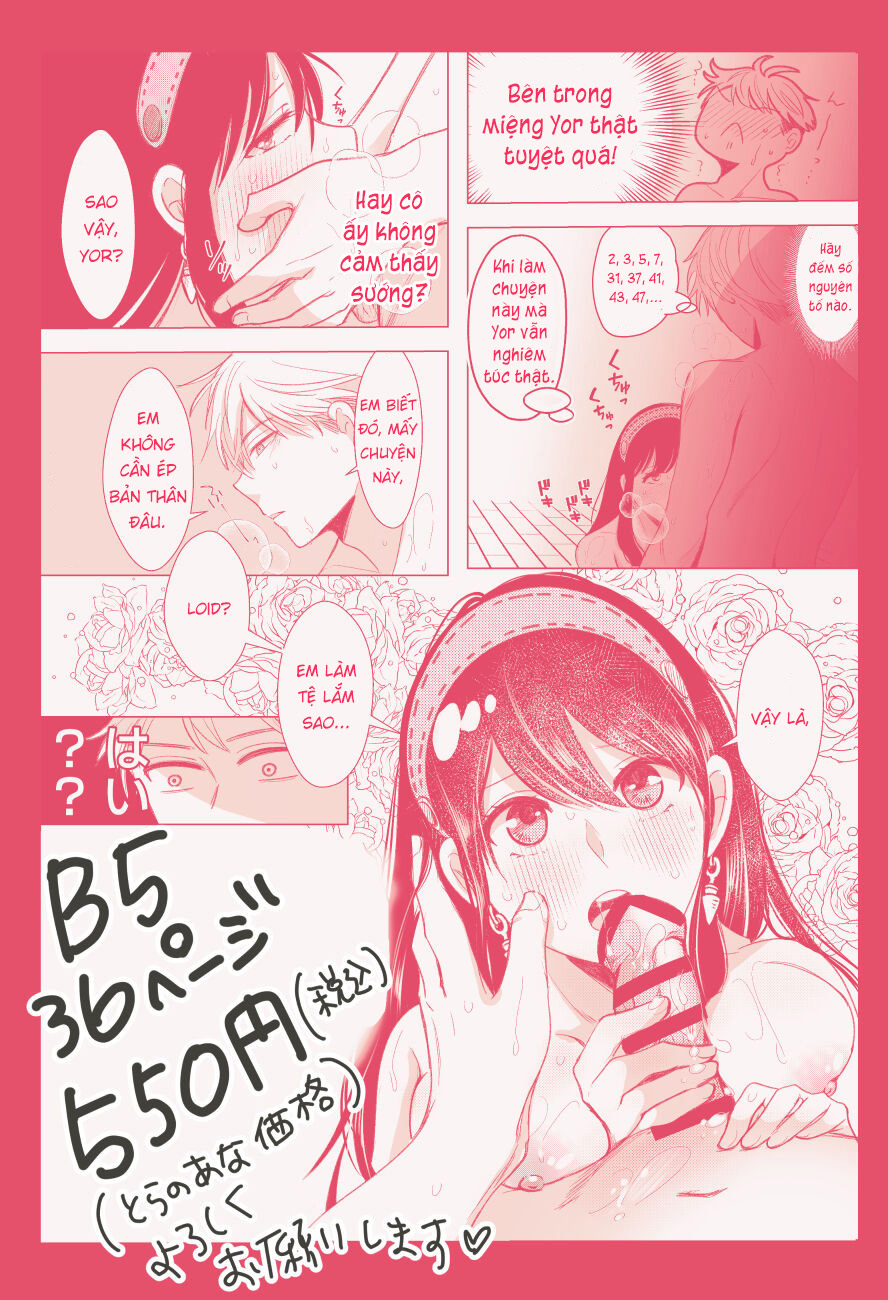 Đọc truyện hentai Nete mo Samete mo (Spy x Family) [Sample] - Sample