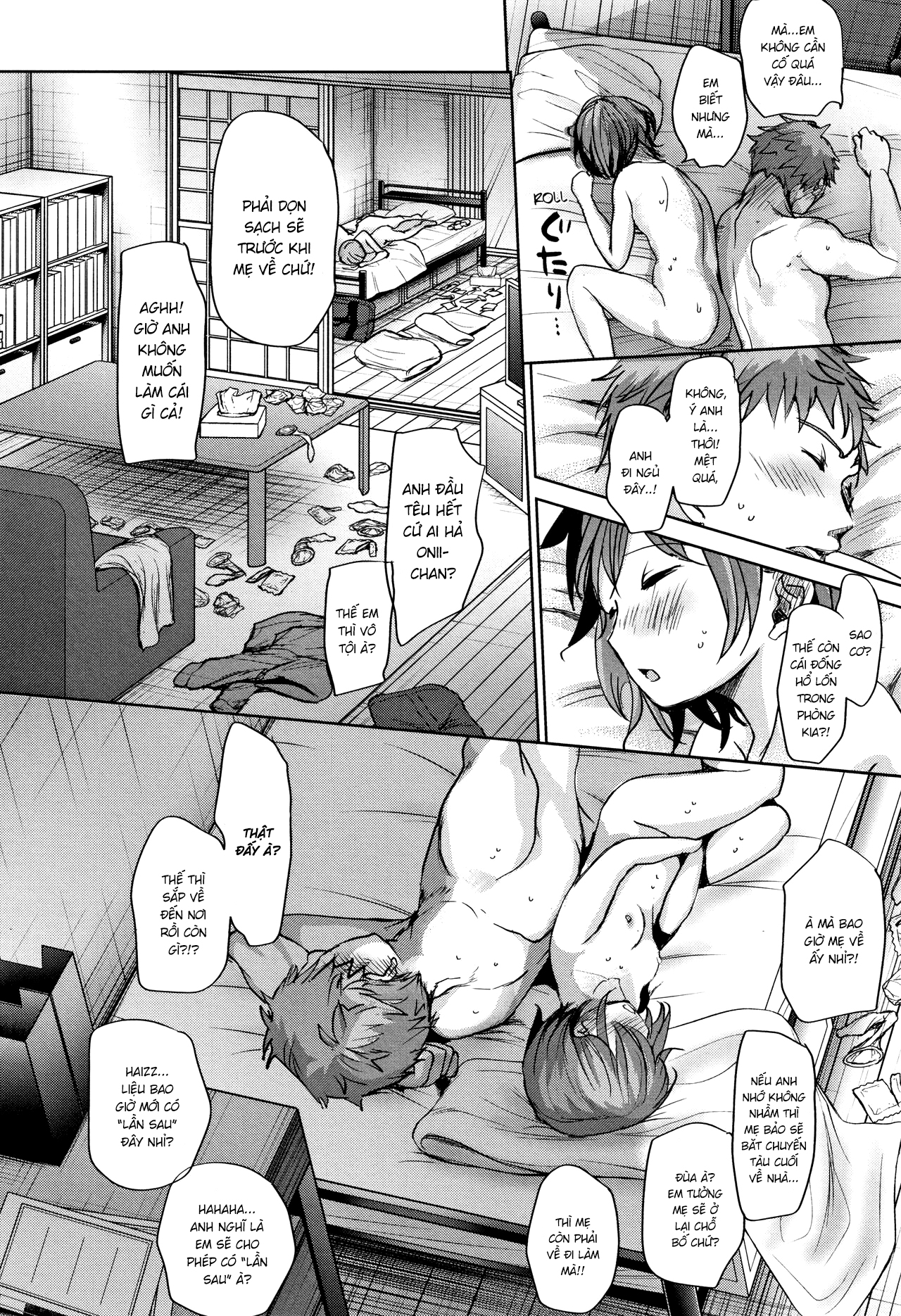 Đọc truyện hentai Khi bố mẹ vắng nhà - Oneshot