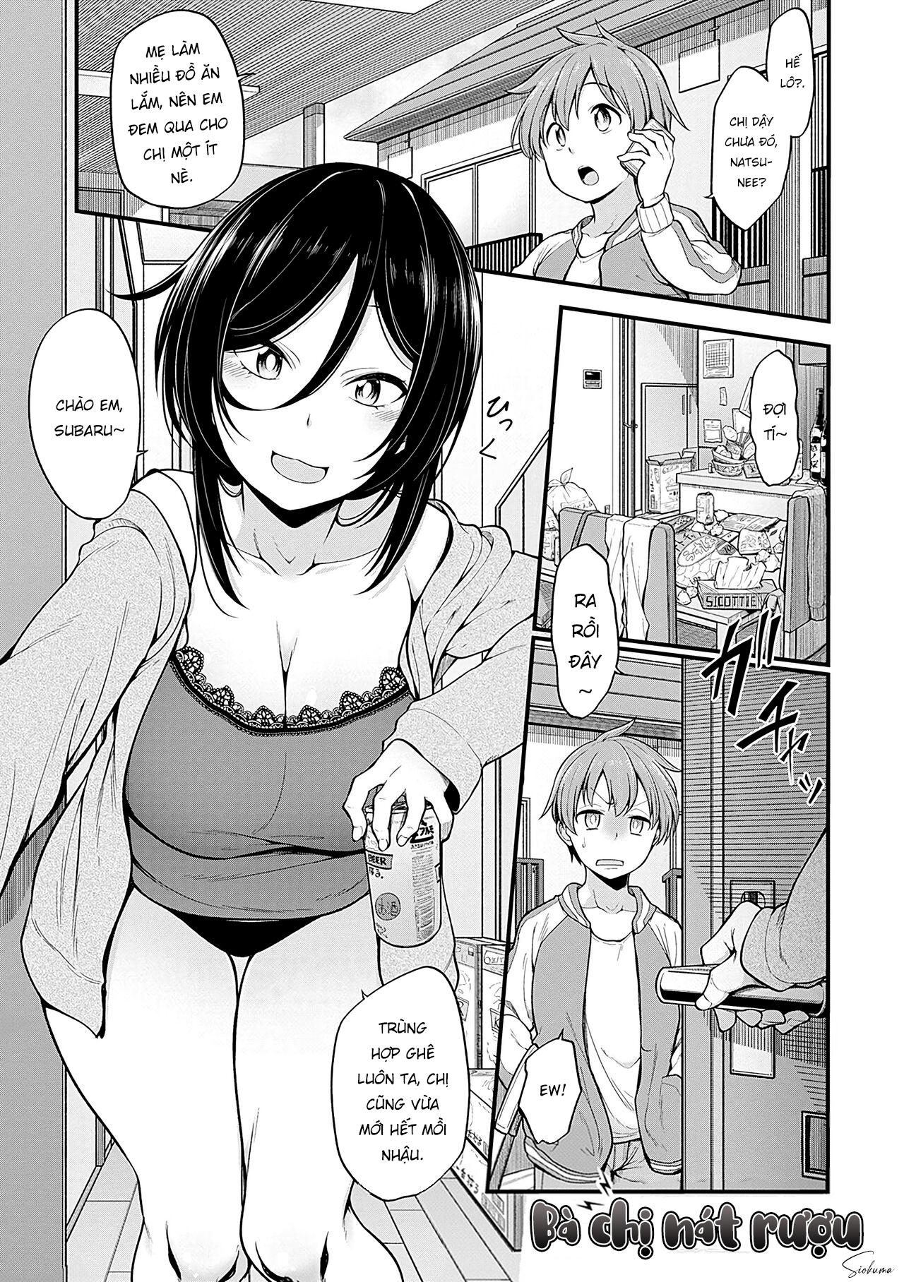 Đọc truyện hentai Bà chị nát rượu Oneshot