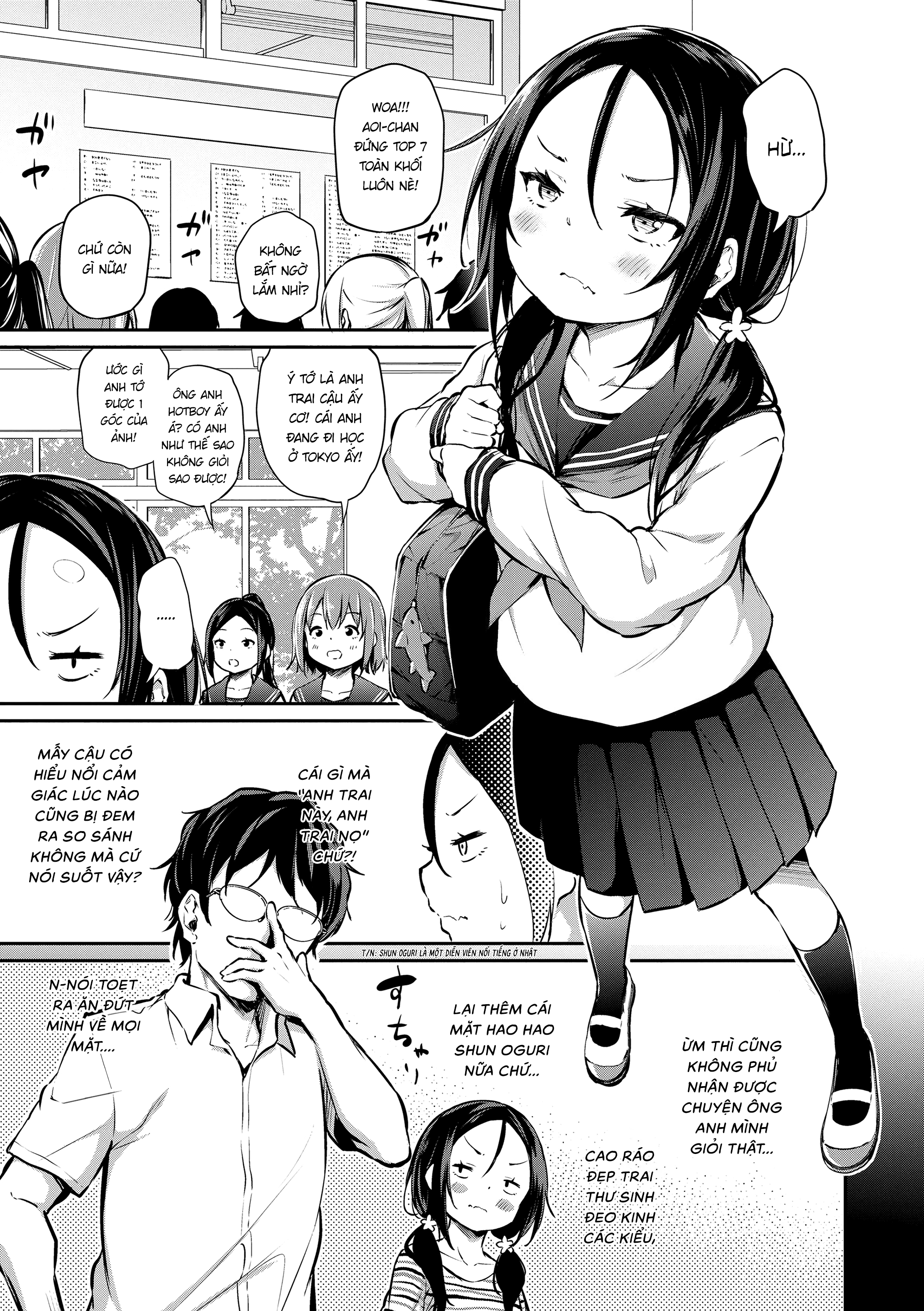 Đọc truyện hentai Làm em gái không thể thua được!! - Aoi này không đu dây