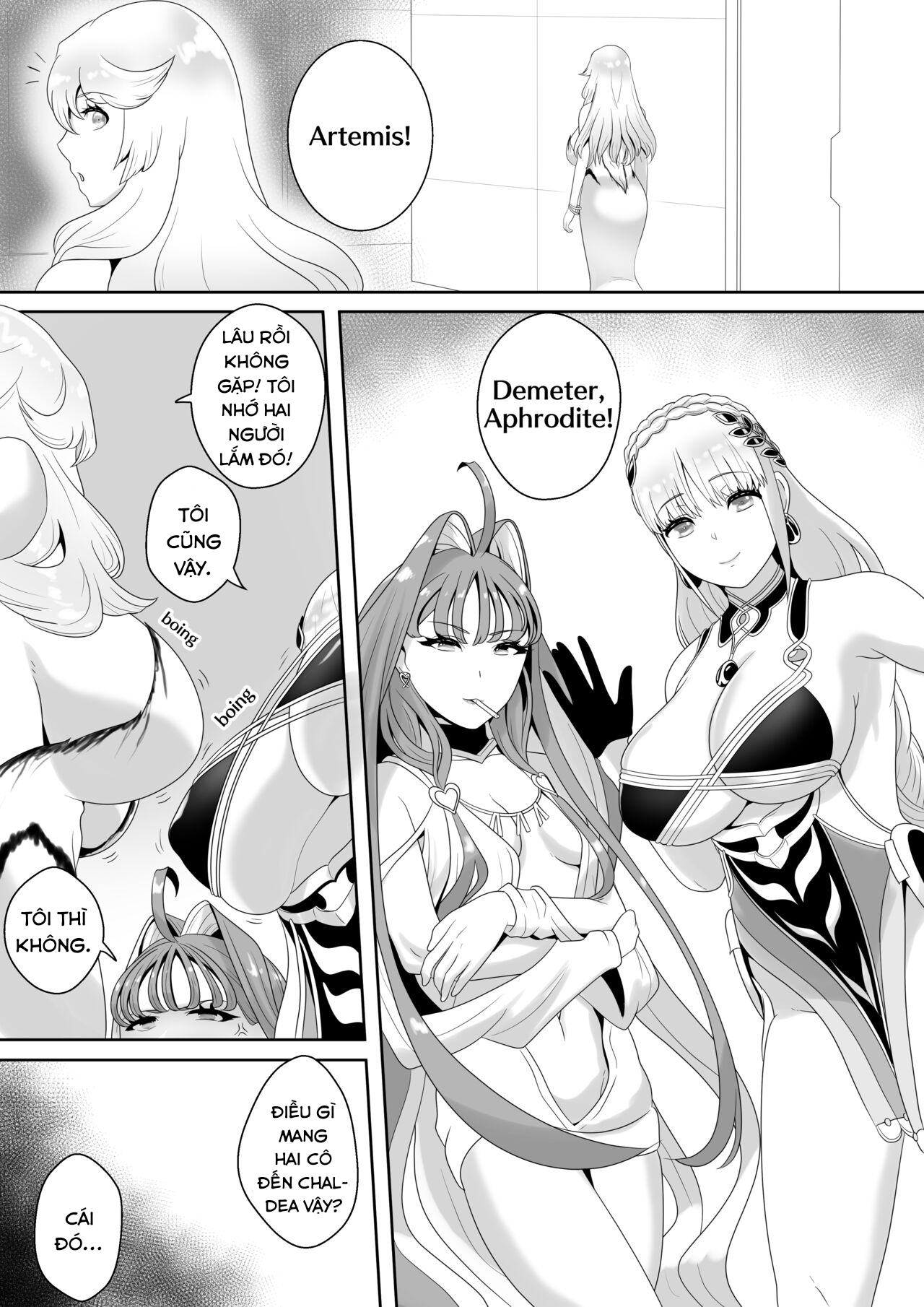 Đọc truyện hentai Trở thành Zeus, tôi đụ hết các thần trên đỉnh Olympia ở Chaldea. Oneshot