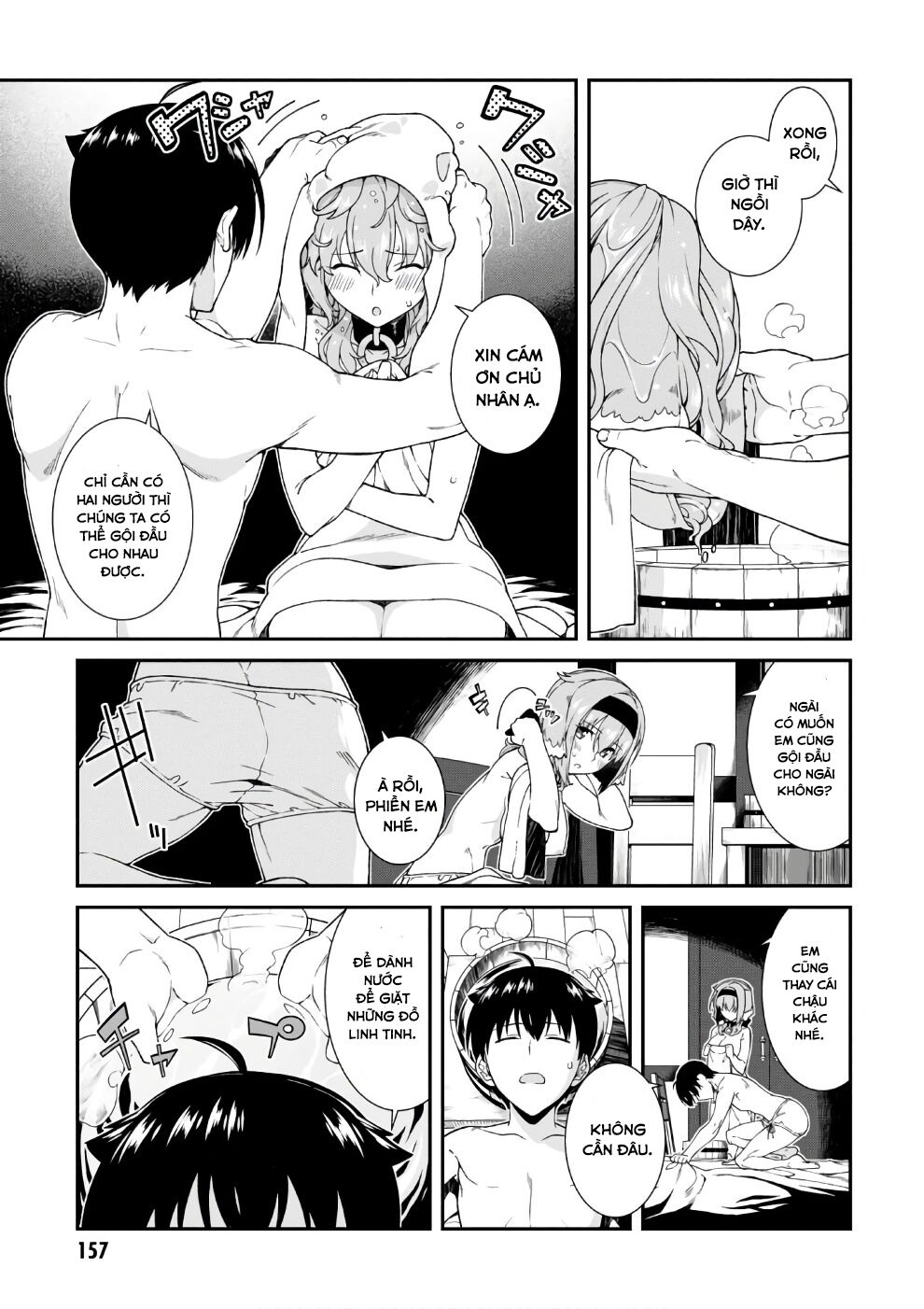 Đọc truyện hentai Lập Harem Chốn Mê Cung Ở Dị Giới - Chap 6.2