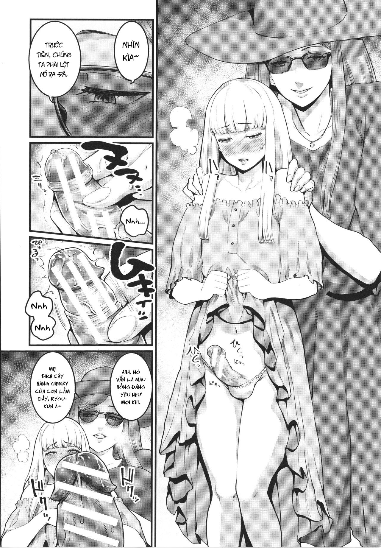 Đọc truyện hentai Buổi Làm Tình Ngoài Trời Của Mẹ Con Tôi - Oneshot