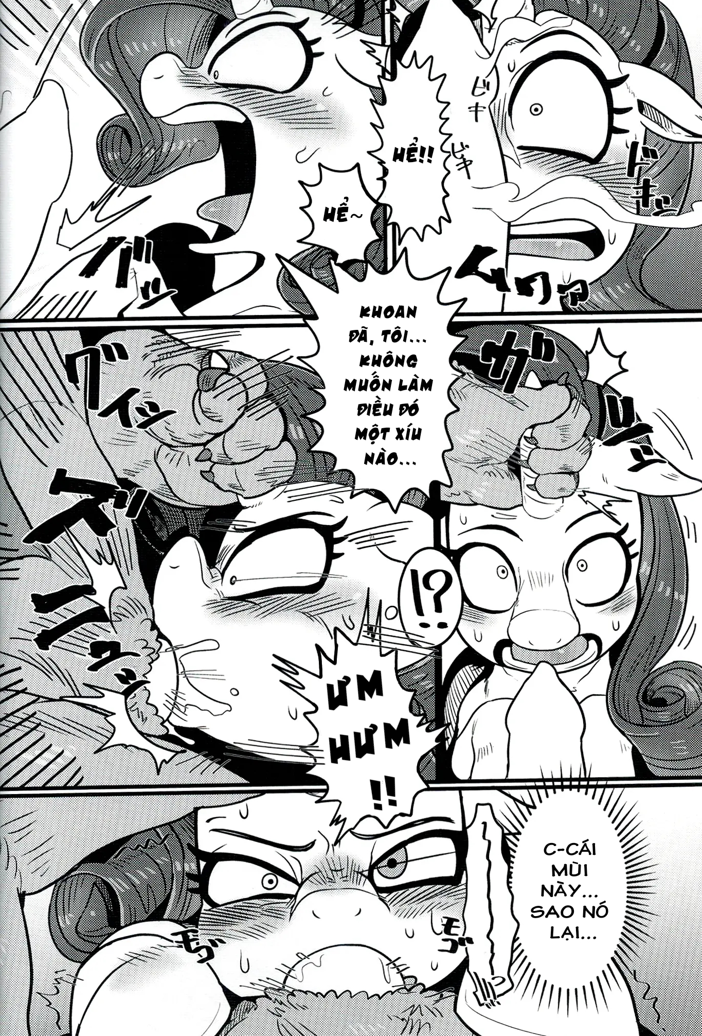 Đọc truyện hentai Một buổi sếch giữa ngựa và chó - Oneshot