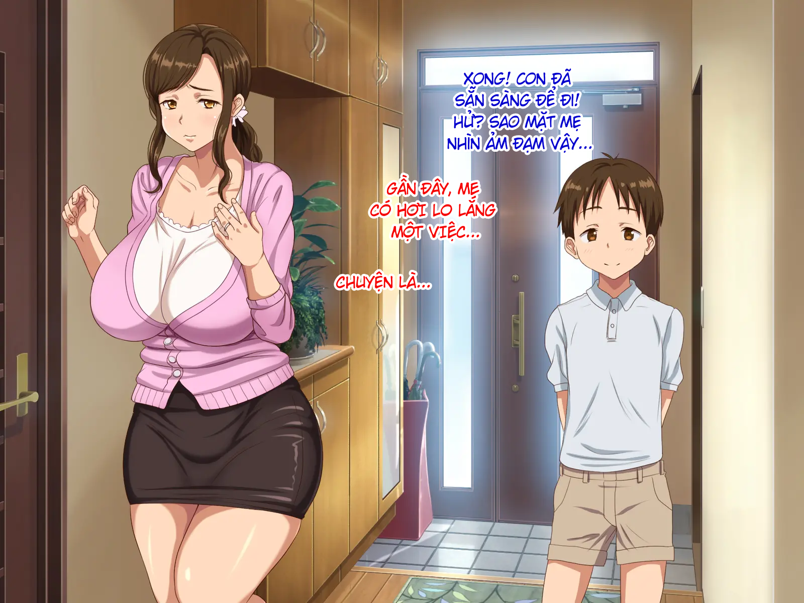 Đọc truyện hentai Cái ngày người mẹ yêu dấu của tôi bị đụ tới tấp ngay trước mặt - Chap 1
