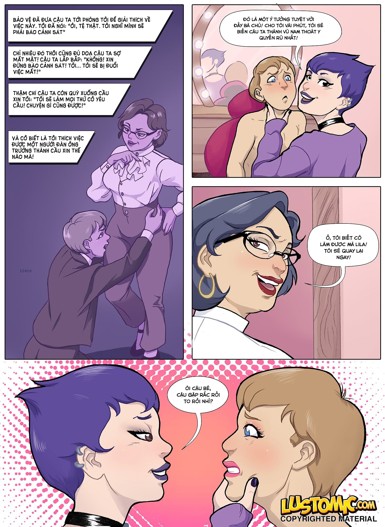 Đọc truyện hentai PUT YOURSELF IN HER HEELS - Oneshot.