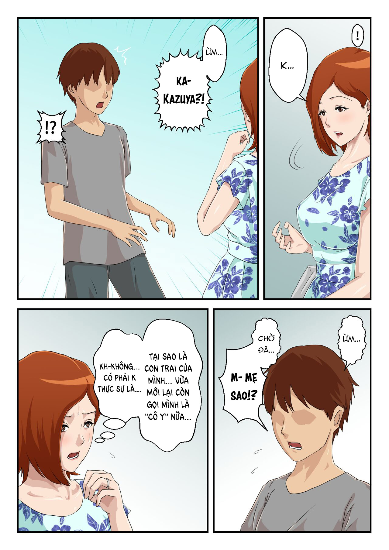 Đọc truyện hentai Bắt gặp mẹ sử dụng cùng app hẹn hò!!! Chap 1