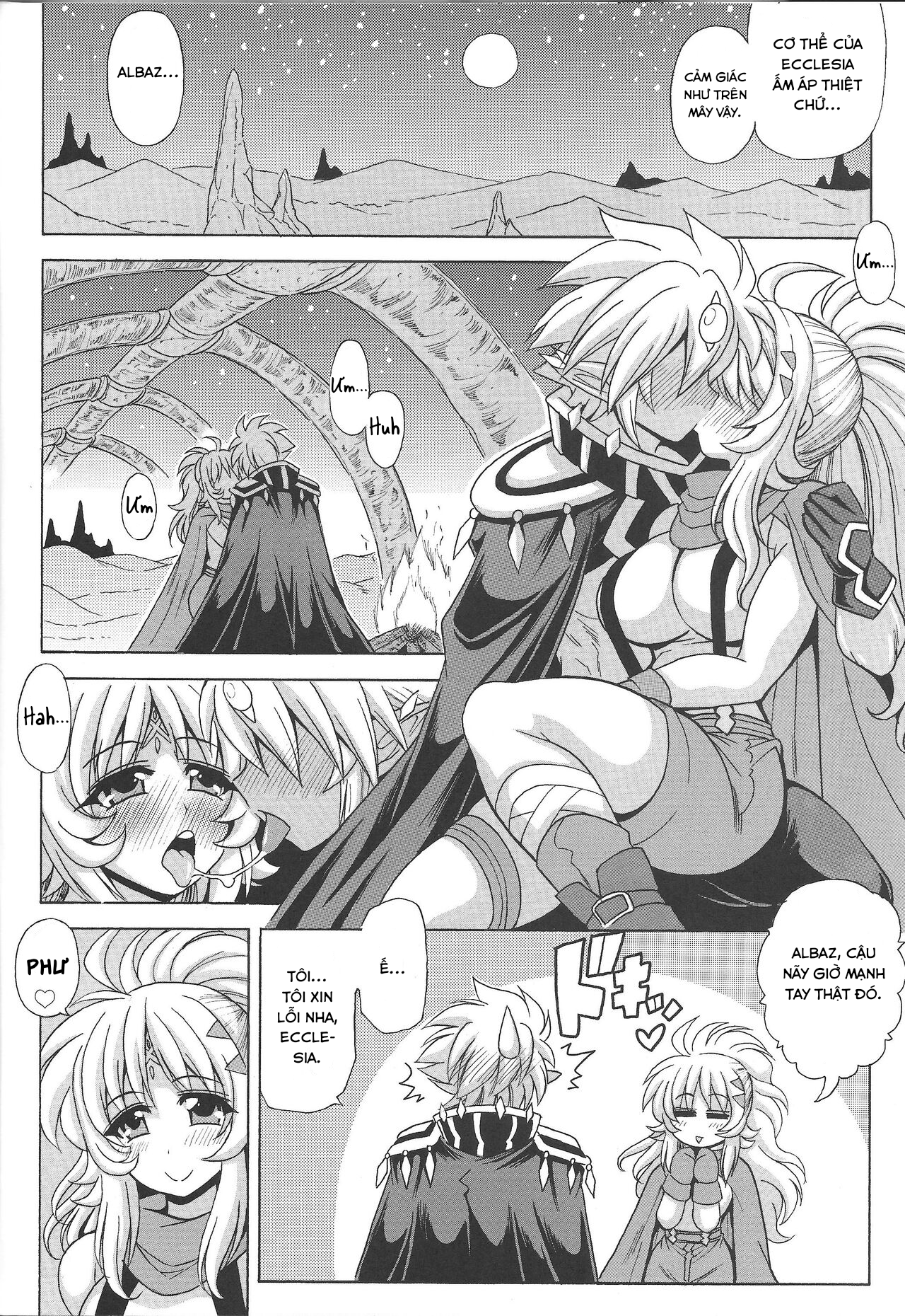 Đọc truyện hentai Chuyện chưa kể về Albaz và Ecclesia - Oneshot