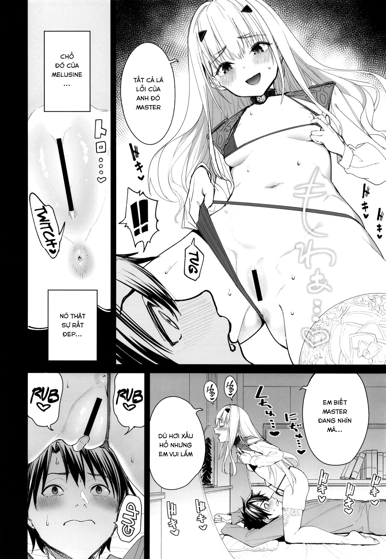 Đọc truyện hentai Cô bé của tôi đang giật mình (Fate/Gland Order) - Oneshot