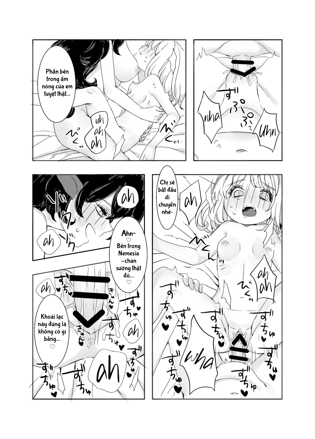 Đọc truyện hentai Futanari Onee-san to Onnanoko ga 1&2 - Story 1