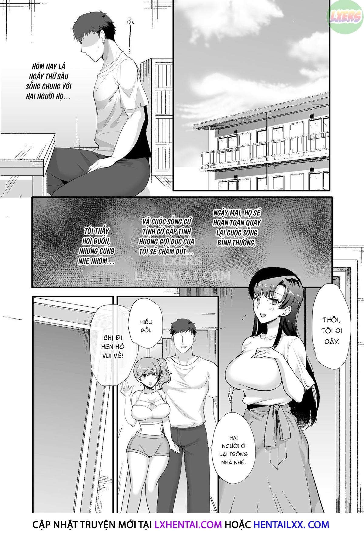 Đọc truyện hentai My Roommates Are Way Too Lewd ~Living In A One-Room Apartment With Two Perverted Sisters~ - Chap 2