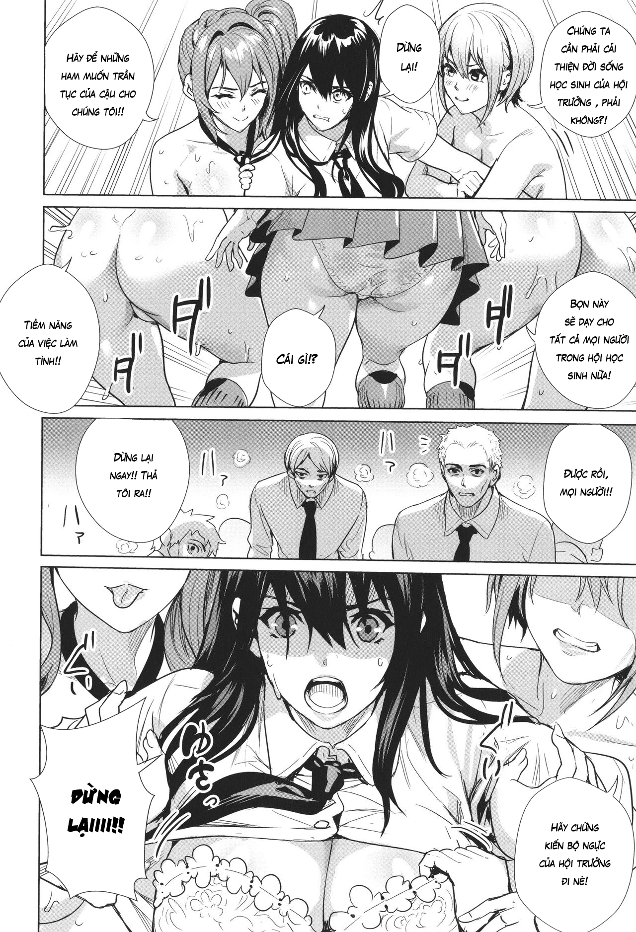 Đọc truyện hentai Seikatsubu e Youkoso - Chap 3(Final)