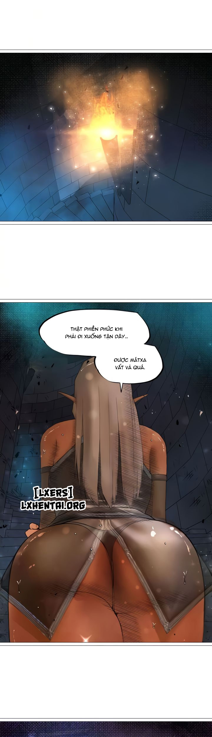 Đọc truyện hentai Nữ Hoàng Dark Elf Và Nô Lệ Orc - Chap 29