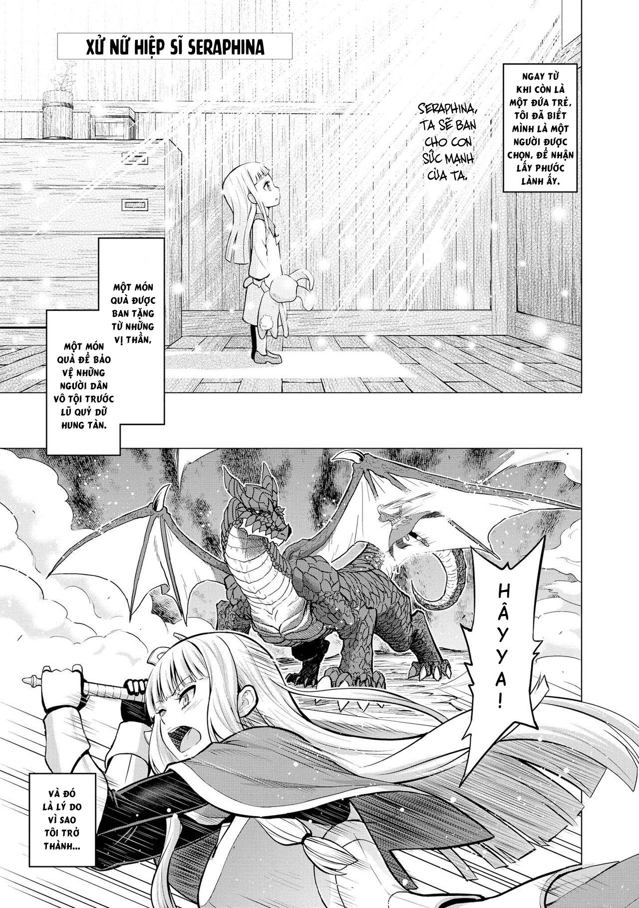 Đọc truyện hentai Chuyện về nàng xử nữ hiệp sĩ Seraphina - Oneshot