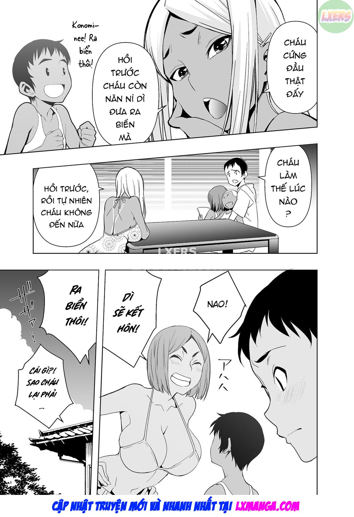 Đọc truyện hentai Natsuyasumi, Yanmama No Oba To - Oneshot