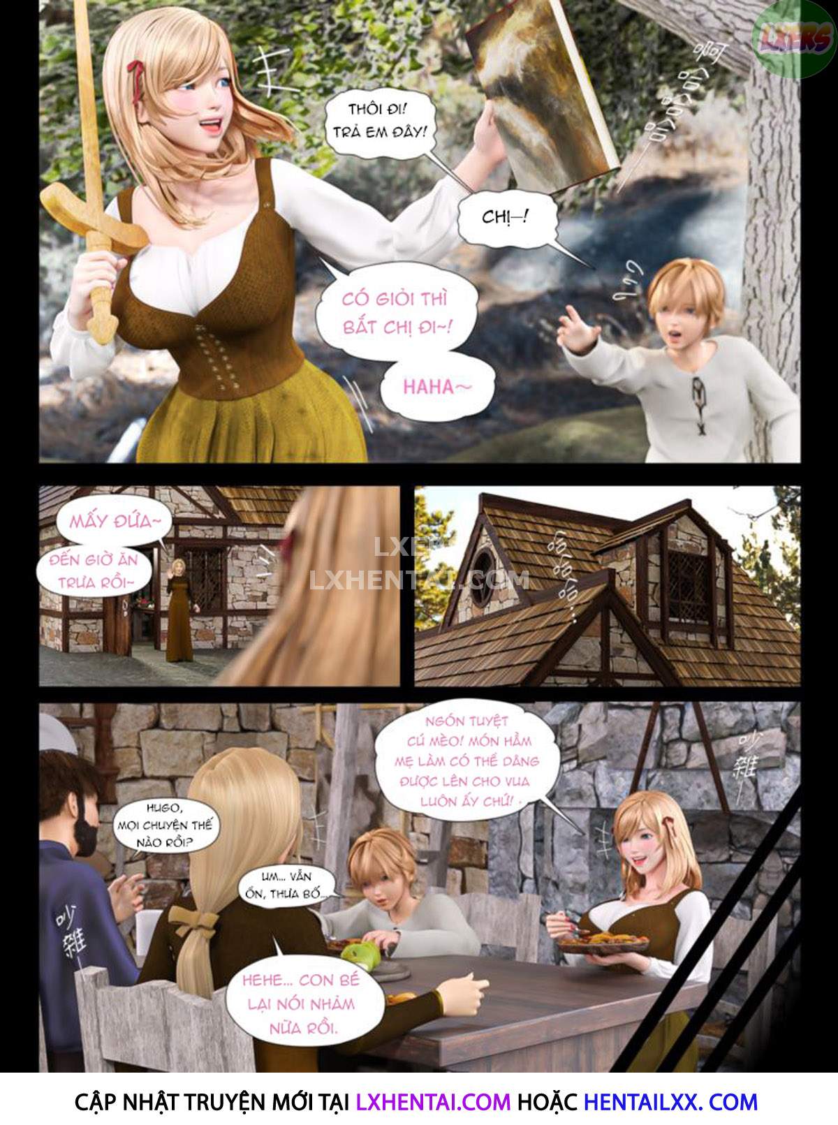 Đọc truyện hentai The Rose Fall Into Darkness - Chap 2