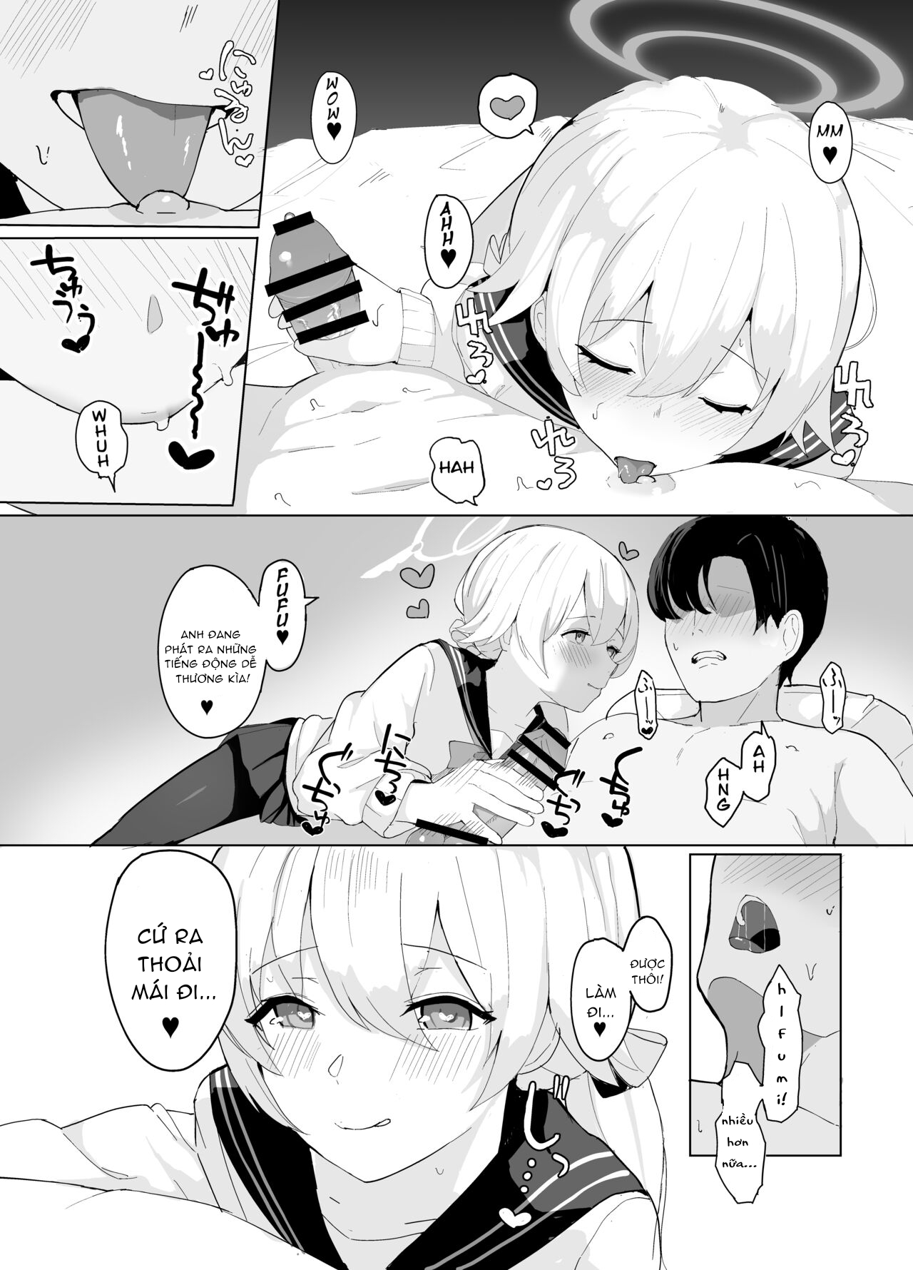 Đọc truyện hentai Phòng điều trị tình dục của Blue Archive ( Ajitani Hifumi ) - Oneshot