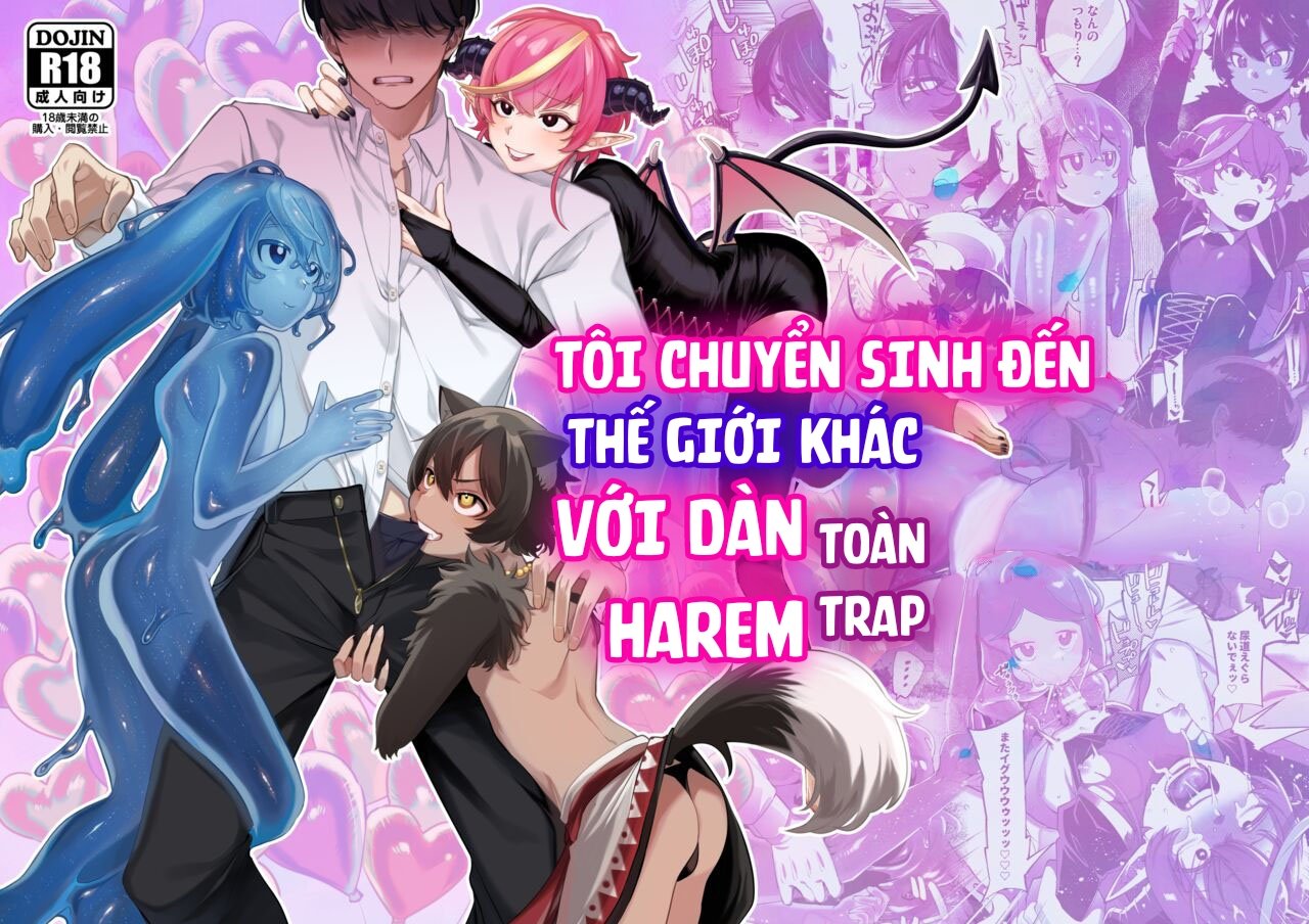 Đọc truyện hentai Tôi chuyển sinh đến thế giới khác với dàn harem toàn trap. - Chap 1